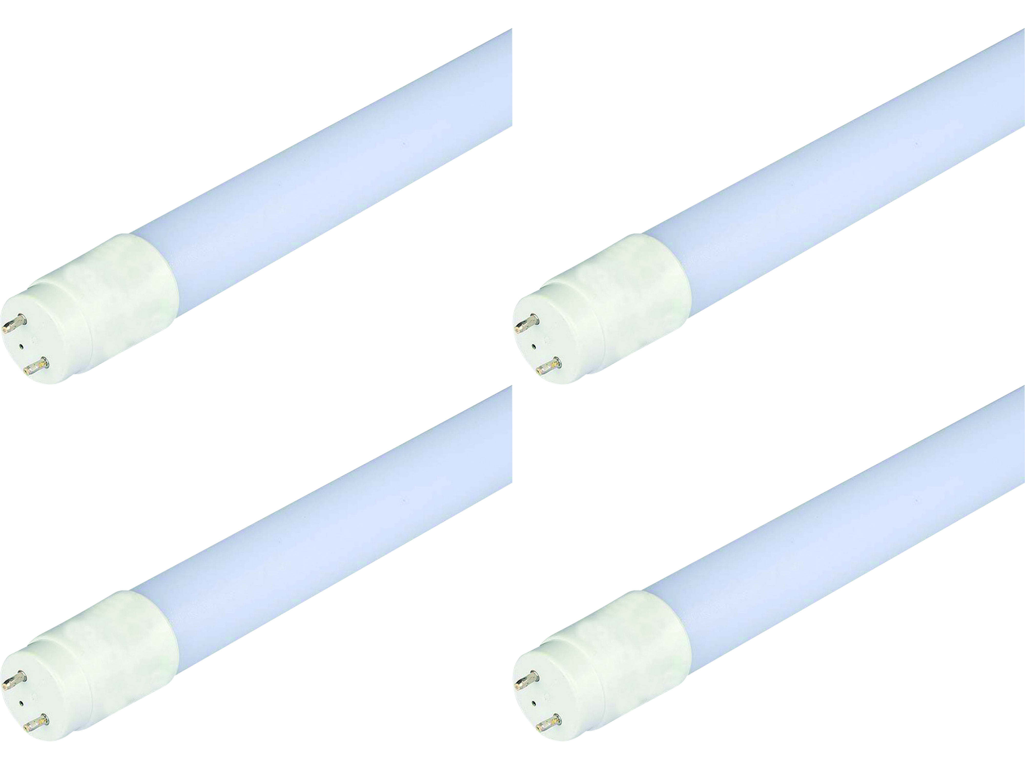 V-TAC LED-Röhre VT-1577, T8, G13, EEK: F, 20 W, 2100 lm, 3000 K, 1500 mm, 4 Stück