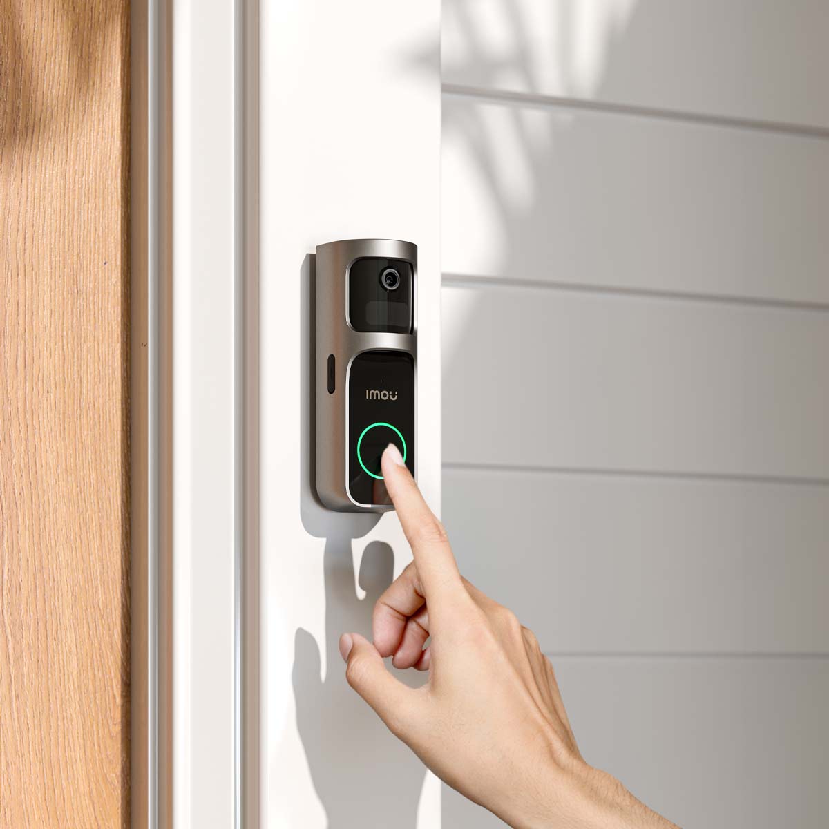 IMOU Türsprechanlage Doorbell 2S Kit, Außen, schwarz