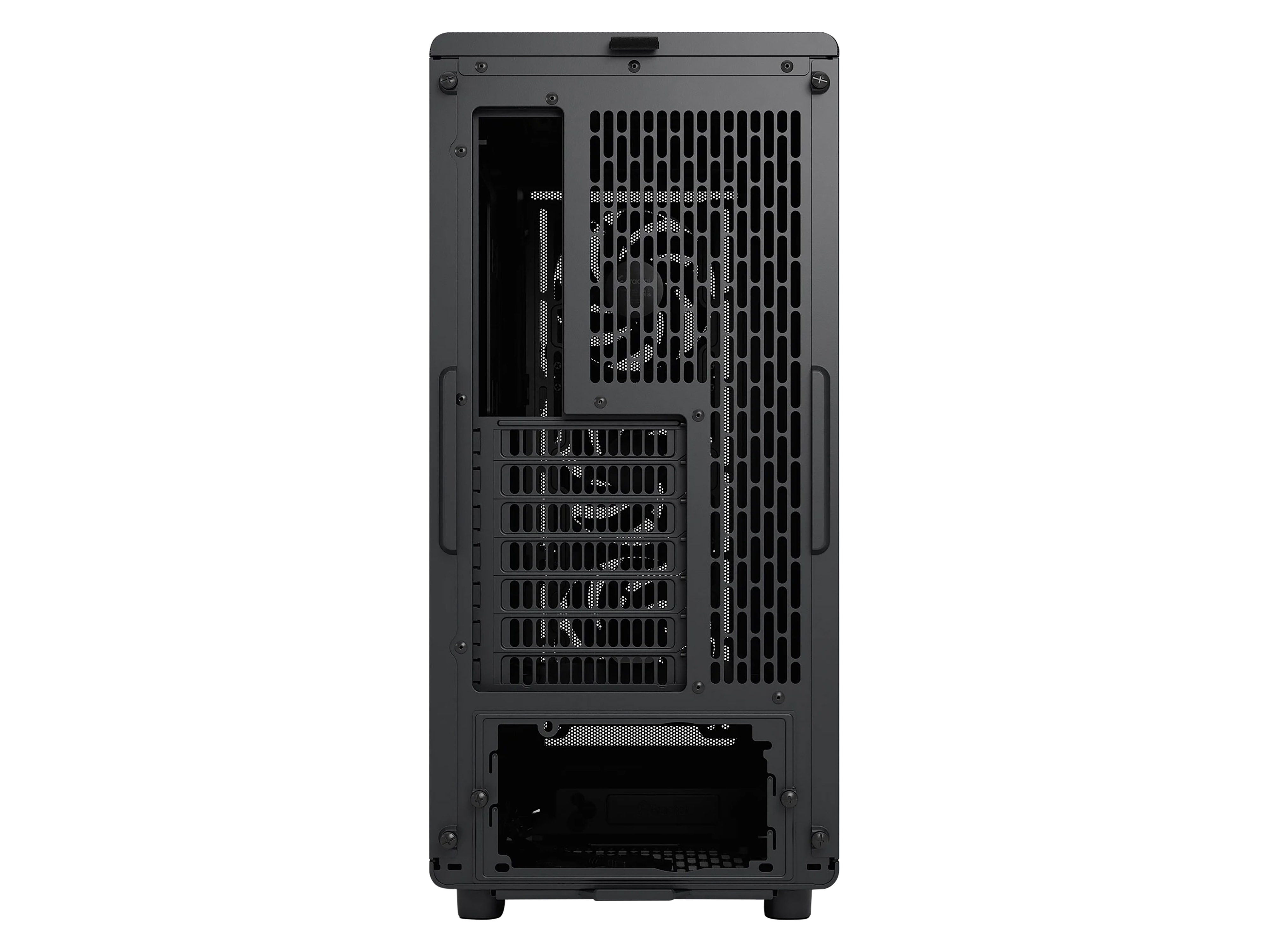 FRACTAL Midi Tower Design Epoch Black Solid