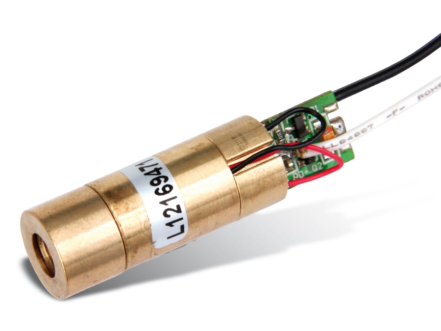 Laser-Modul GLM-01-5D, 4 mW, grün