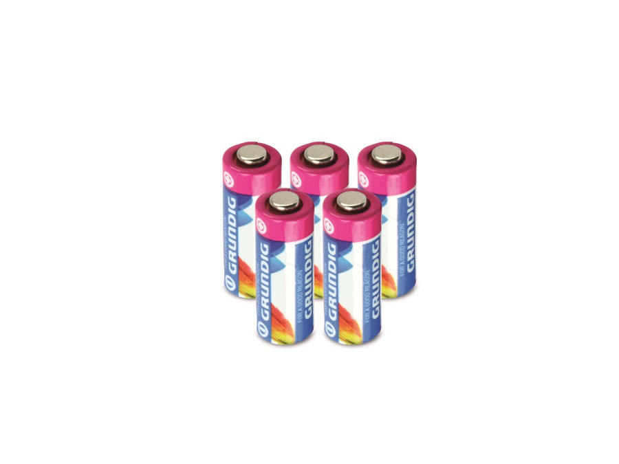 GRUNDIG 12V-Batterie MN21/23A Power++, Alkaline, 5 Stück
