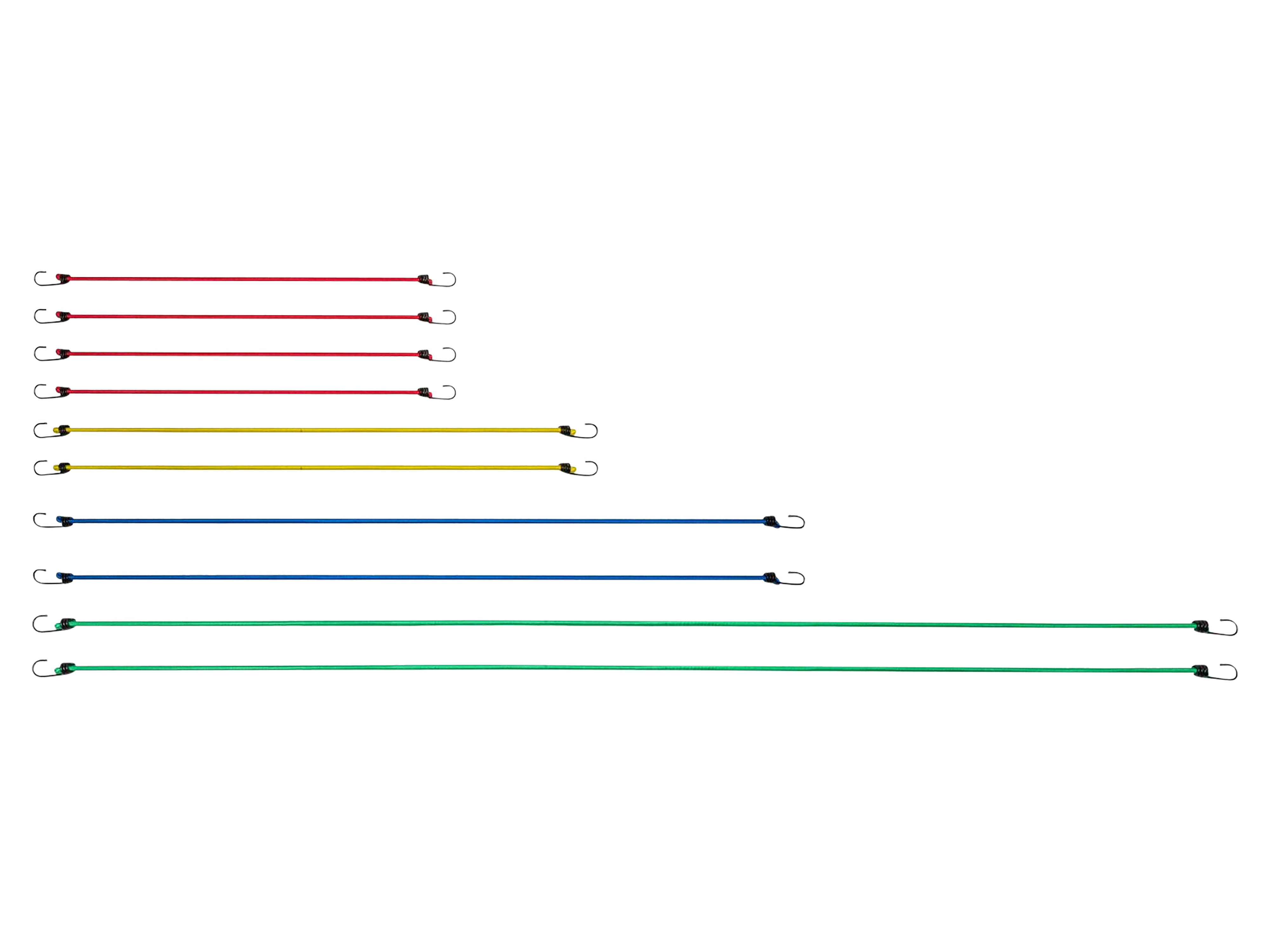 BLACK & DECKER Gepäckstrang-Set, 10-teilig