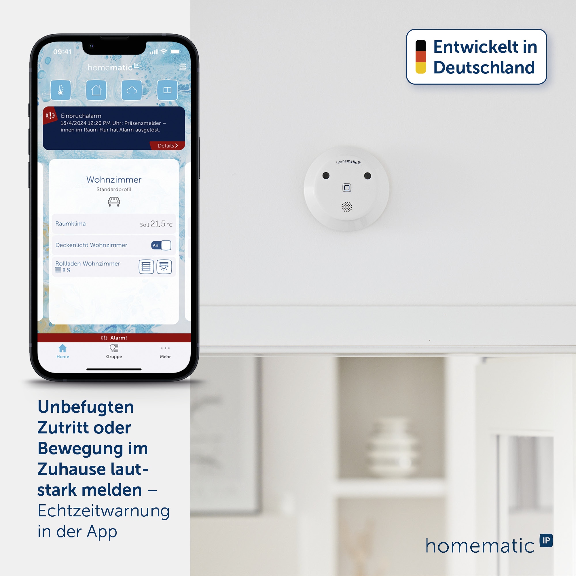 HOMEMATIC IP Smart Home 153825A0, Alarmsirene
