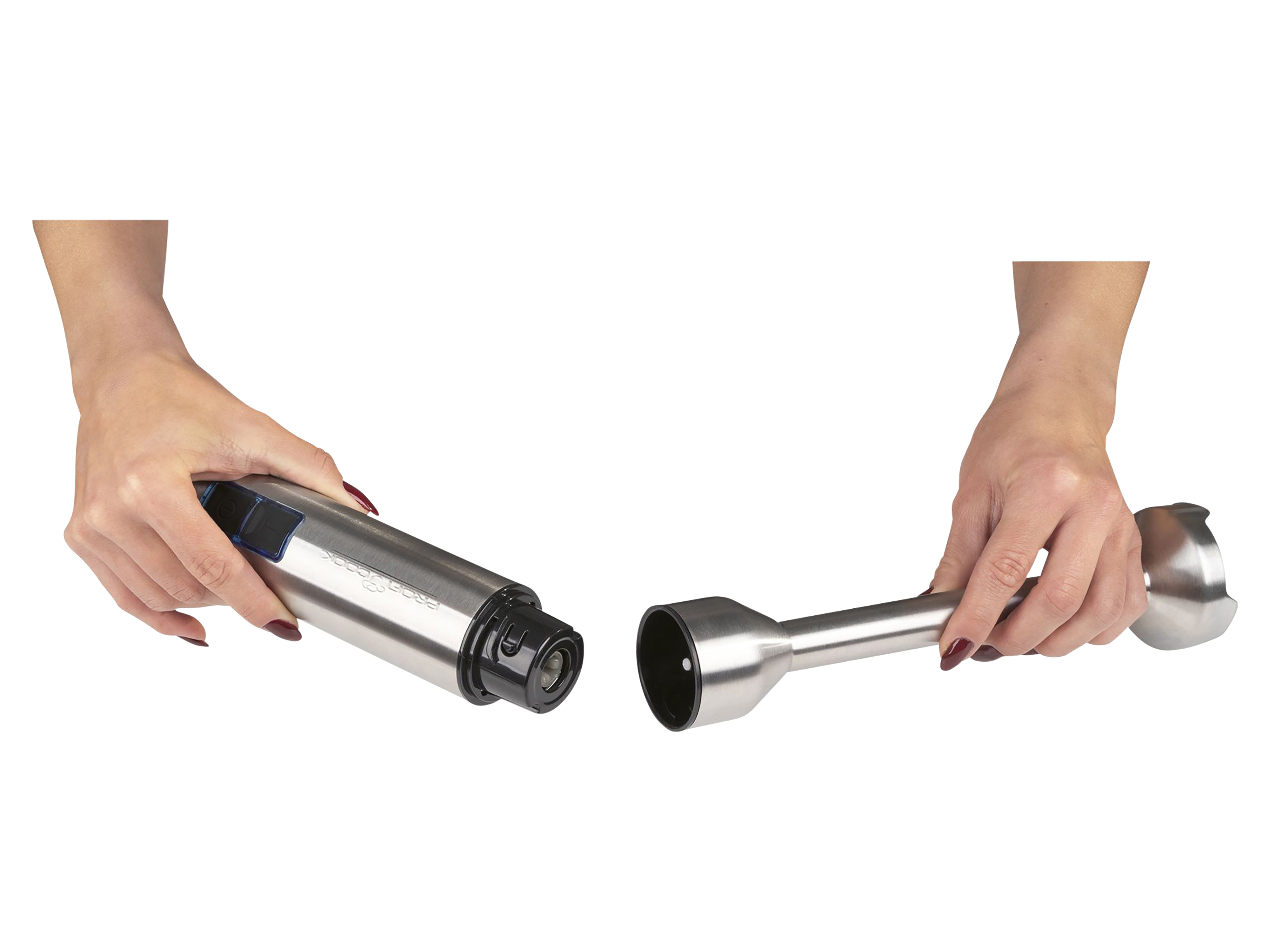 PROFICOOK Stabmixer PC SM 1317, 4-fach Messer, Ice-Crush, 1000W