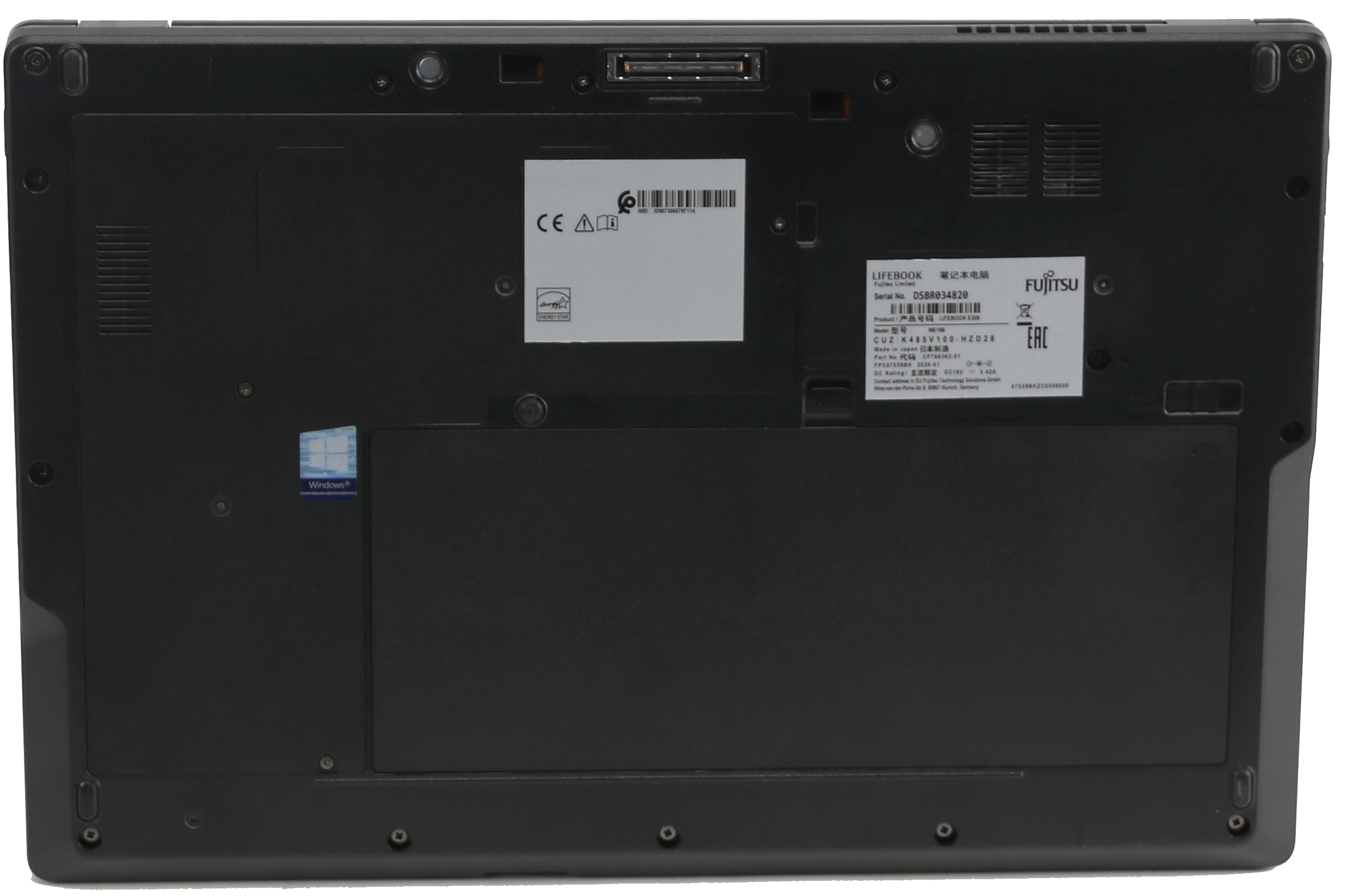 FUJITSU Notebook Lifebook E559, 39,62 cm (15,6"), i7, 8GB, 512GB, Win11Pro, gebraucht