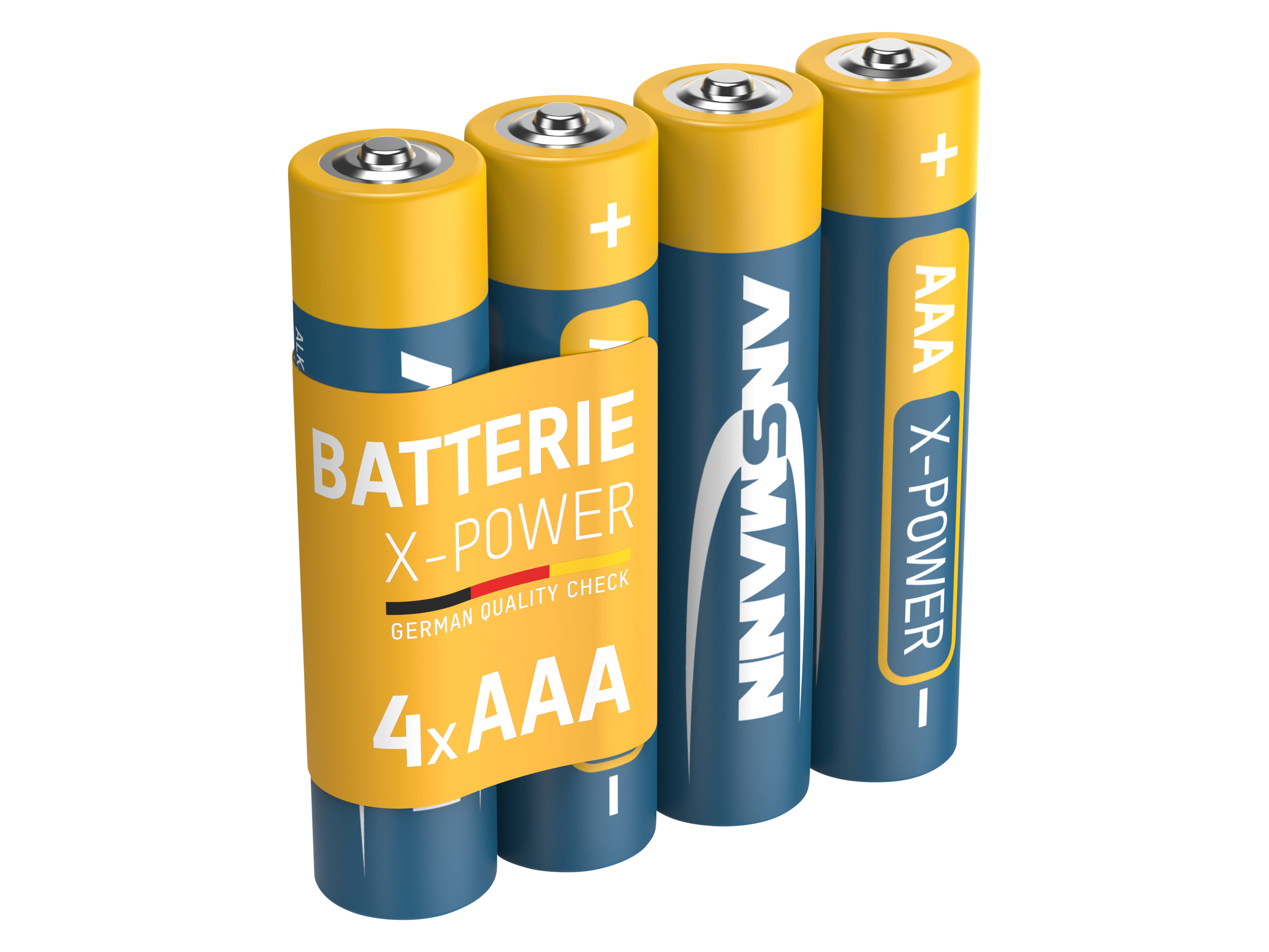 ANSMANN Micro-Batterie, XPower, 1300mAh, 4 Stück ANSMANN Micro-Batterie, XPower, 1300mAh, 4 Stück