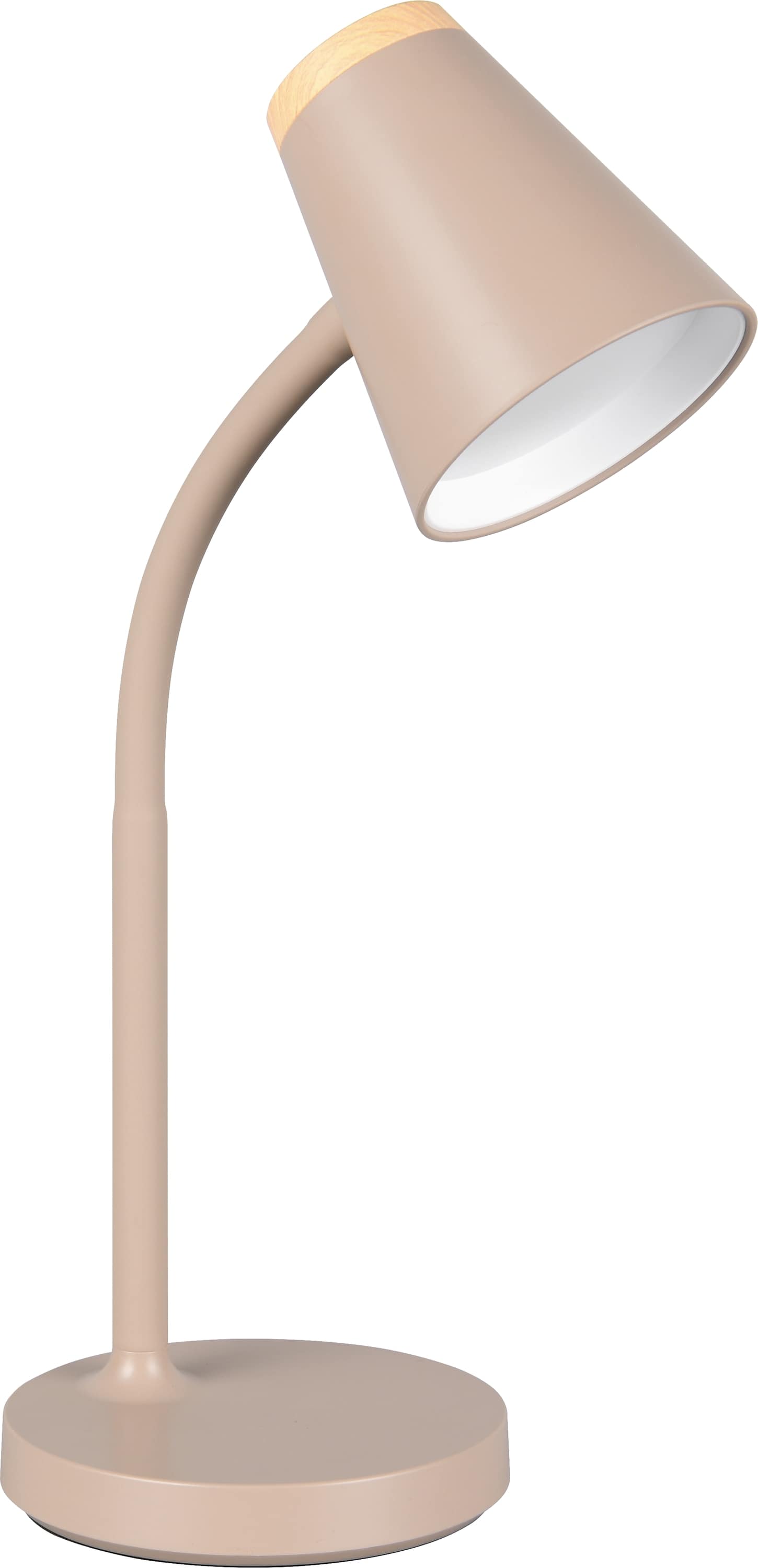 REALITY LED-Tischleuchte PONGO, R55831143, 4,5W, 500lm, 3000K, beige REALITY LED-Tischleuchte PONGO, R55831143, 4,5W, 500lm, 3000K, beige