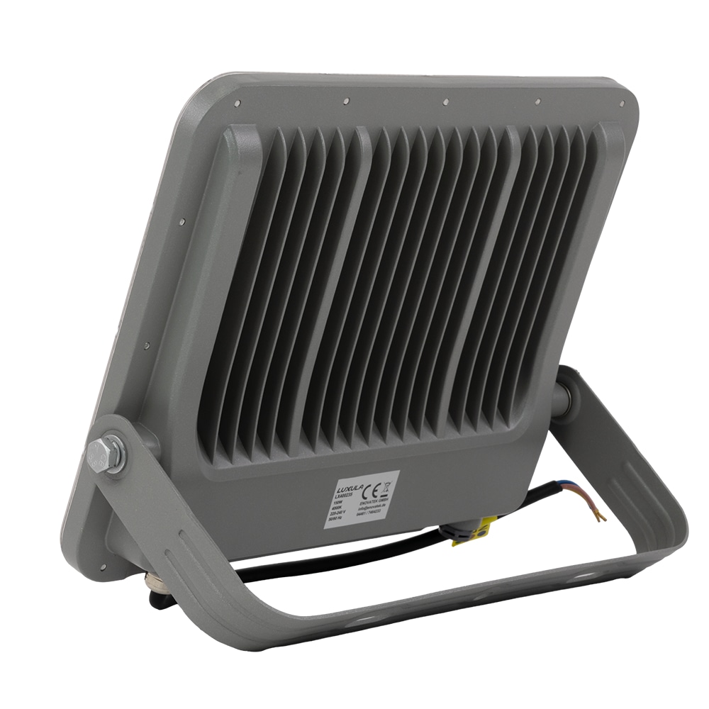 LUXULA LED-Fluter, EEK: E, 150W, 18500lm, 4000K, IP65, grau