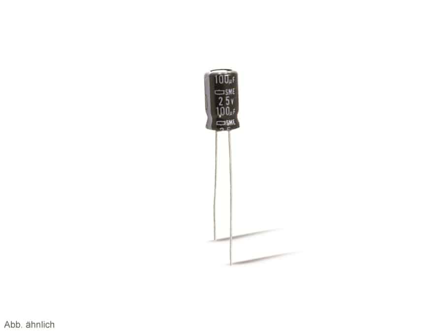 PANASONIC Elektrolytkondensator, 470µF, 63V