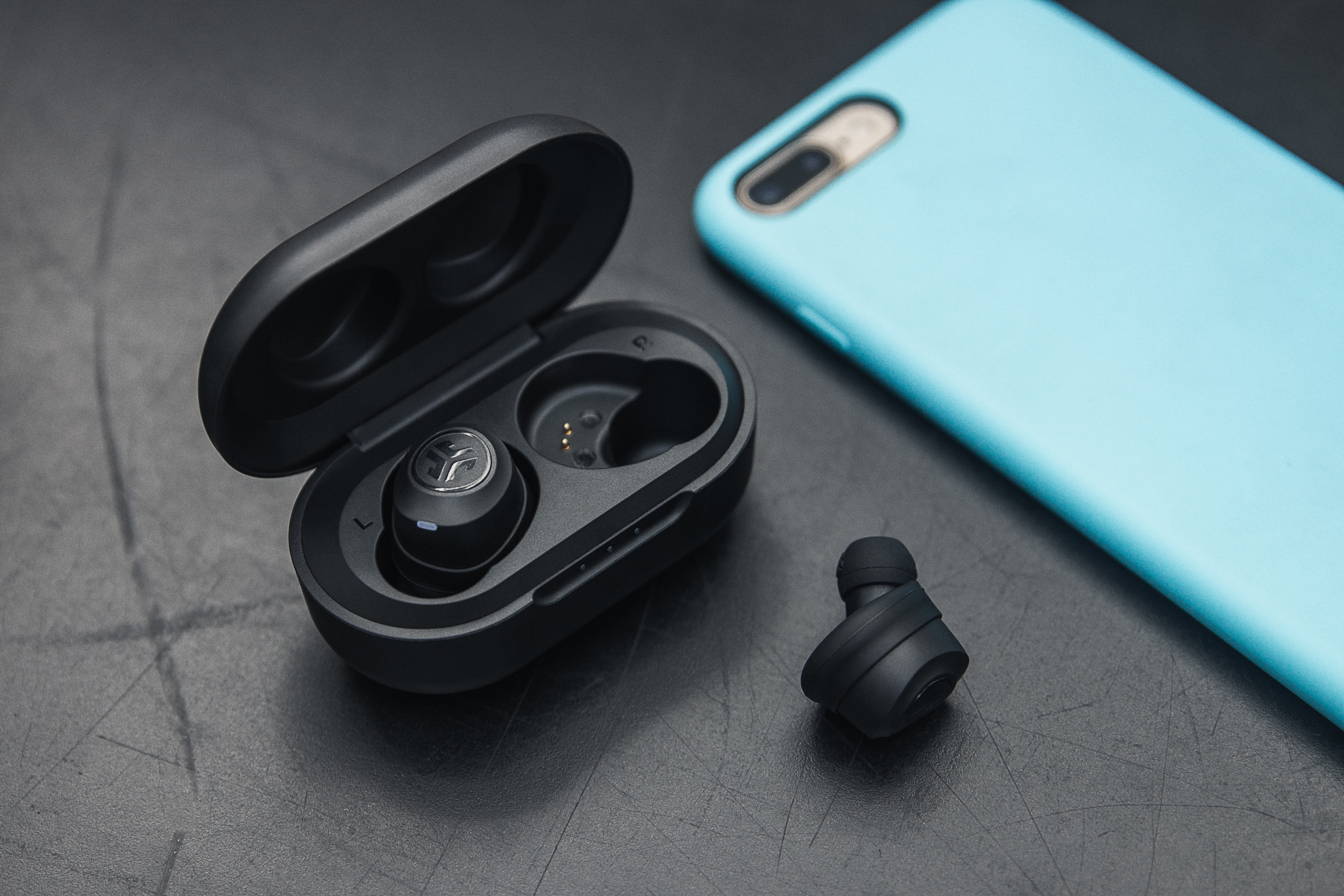 JLAB JBuds Air True Wireless Bluetooth Kopfhörer schwarz