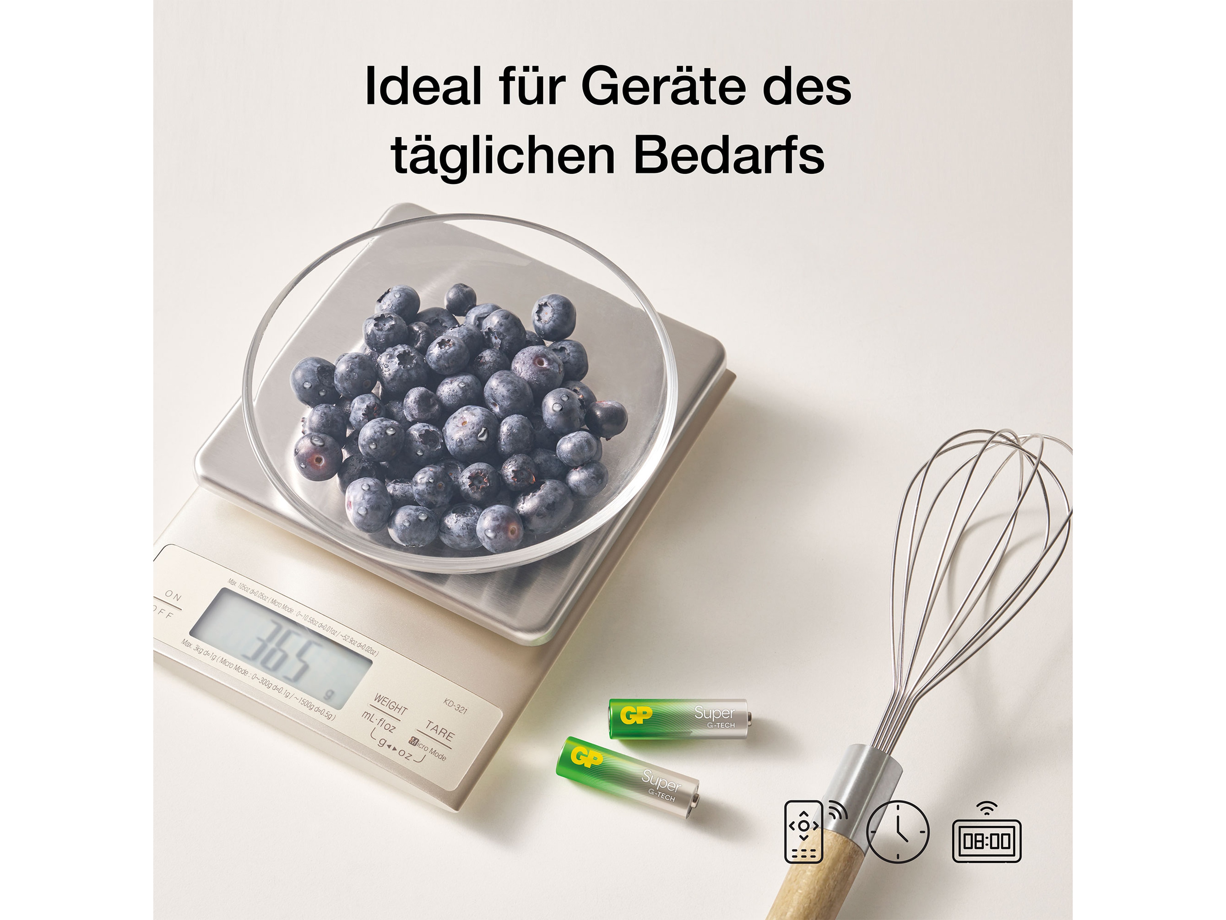 GP Mignon-Batterie 03015AETA-B24, Alkaline, 24 Stück