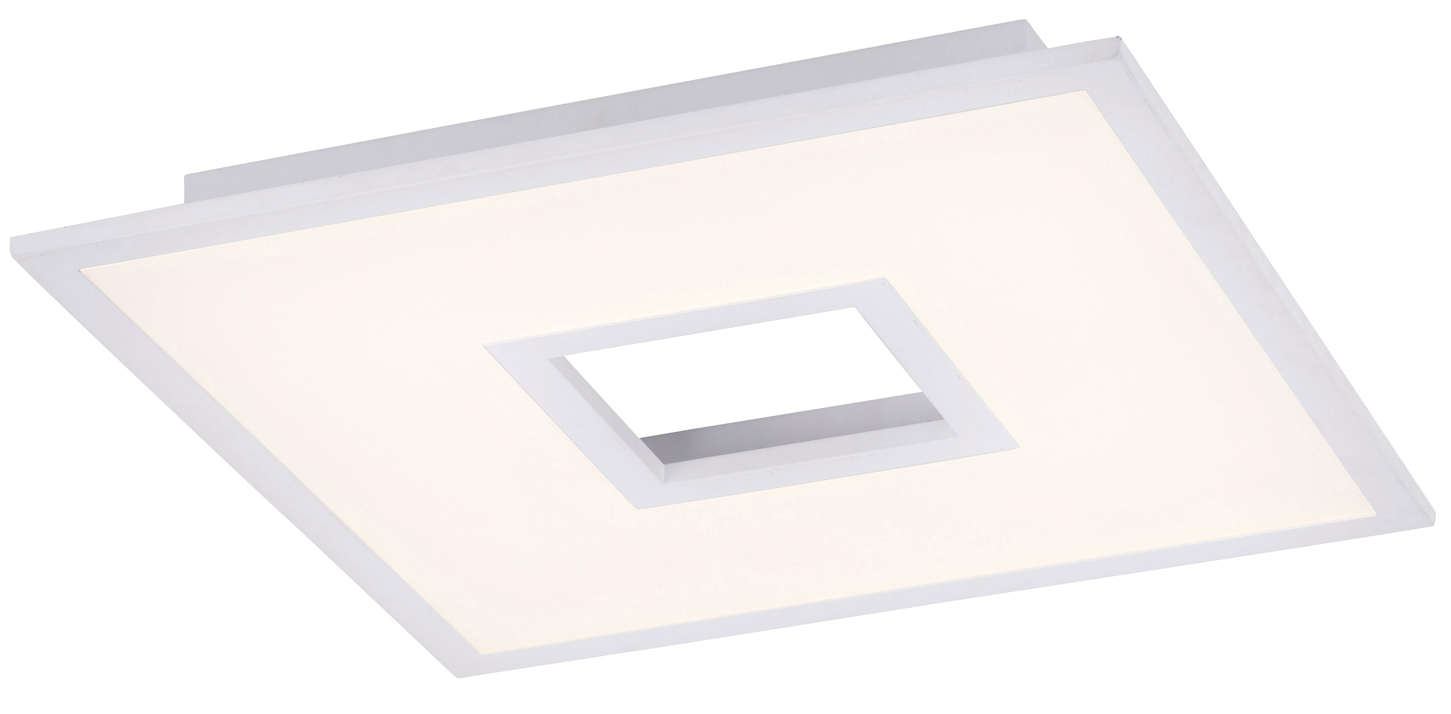 JUST LIGHT LED-Deckenleuchte 11645-16 weiß, 27,5W, 3450lm, CCT, RGB
