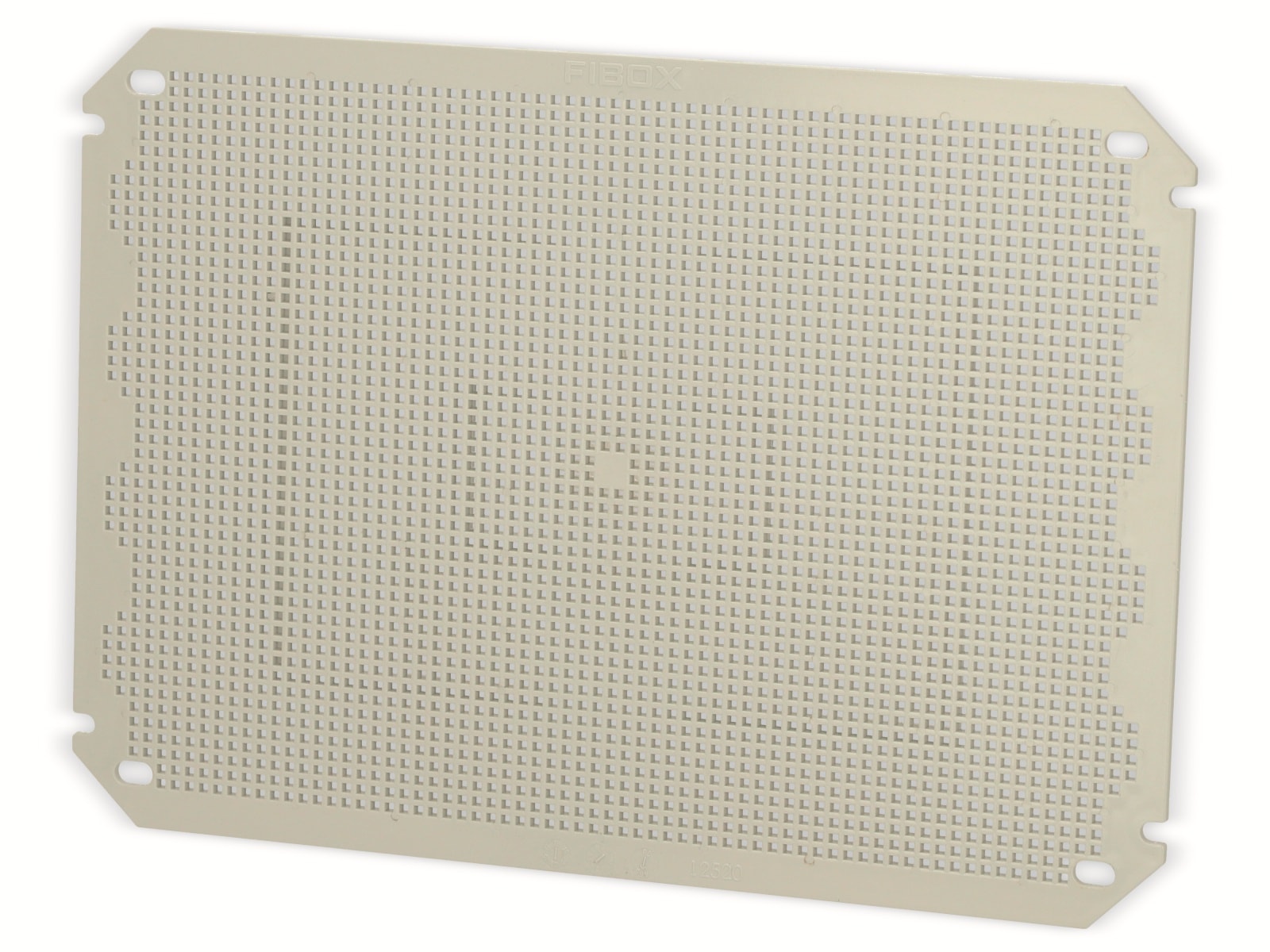FIBOX Montageplatte, NEO MPI 3222, 280x180x3 mm, ABS, für Gehäuse 320x220