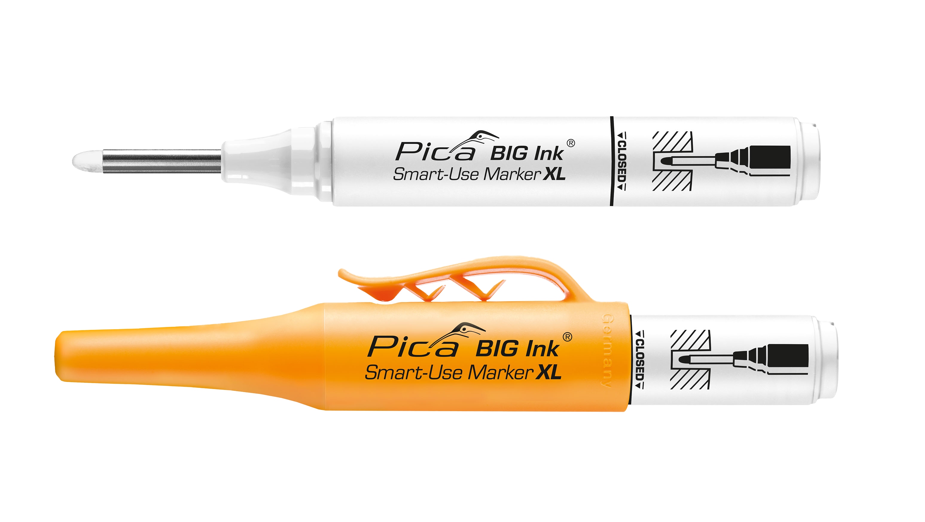 PICA BIG Ink Smart-Use Marker XL 170/52/SB, weiß PICA BIG Ink Smart-Use Marker XL 170/52/SB, weiß