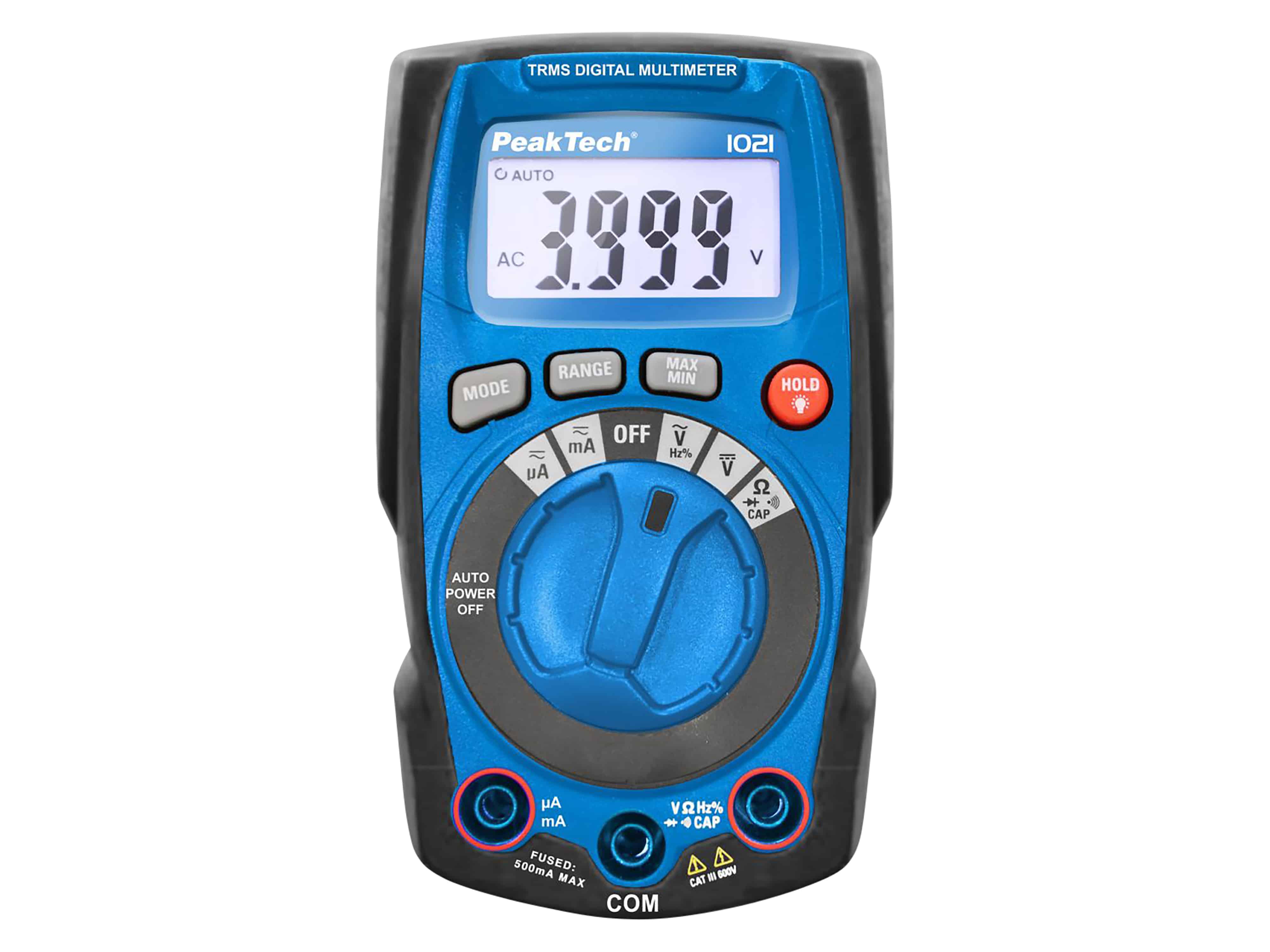 PEAKTECH Digital Multimeter P 1021, 4000 Counts