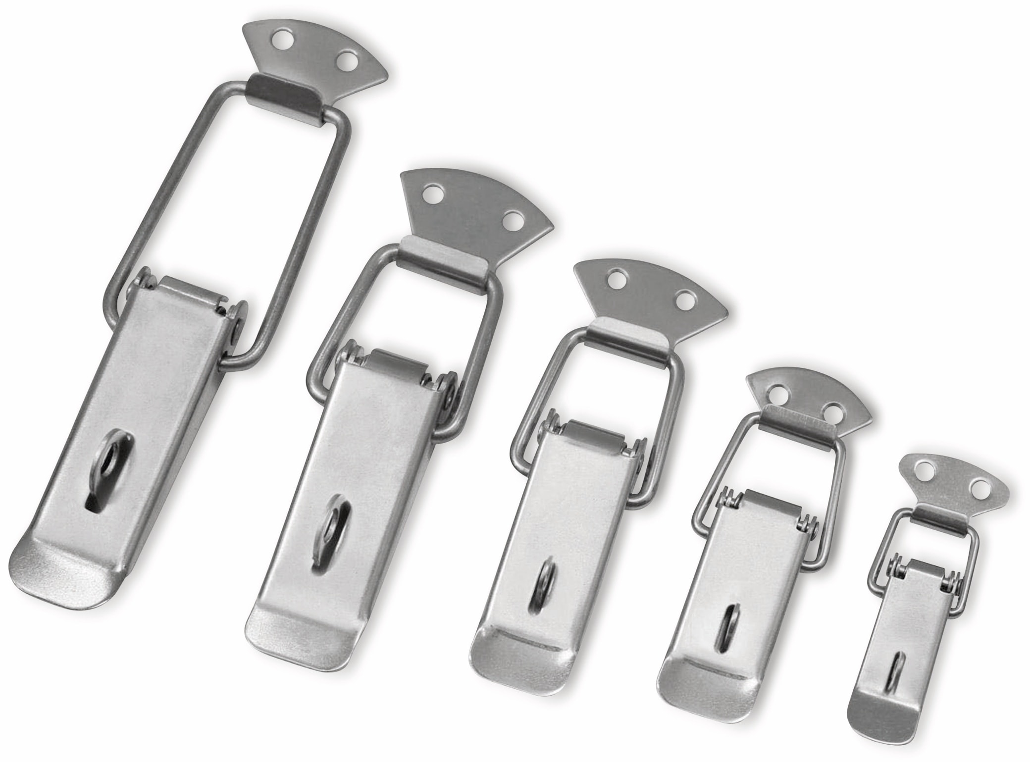 Spannverschluss, abschließbar, 45 mm, Edelstahl