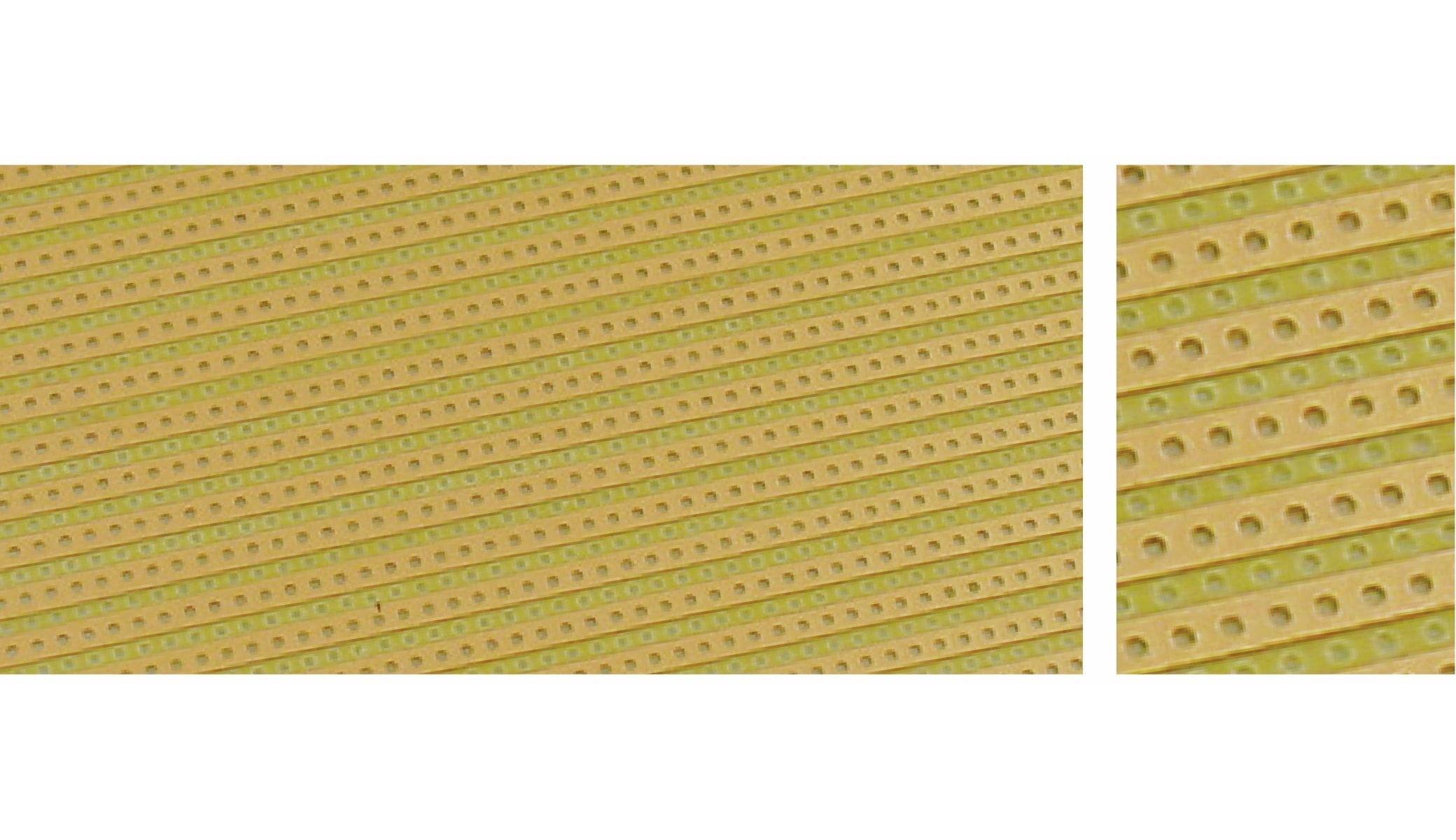 RADEMACHER Streifenrasterplatine 160 x 100mm, RM 5,08 RADEMACHER Streifenrasterplatine 160 x 100mm, RM 5,08