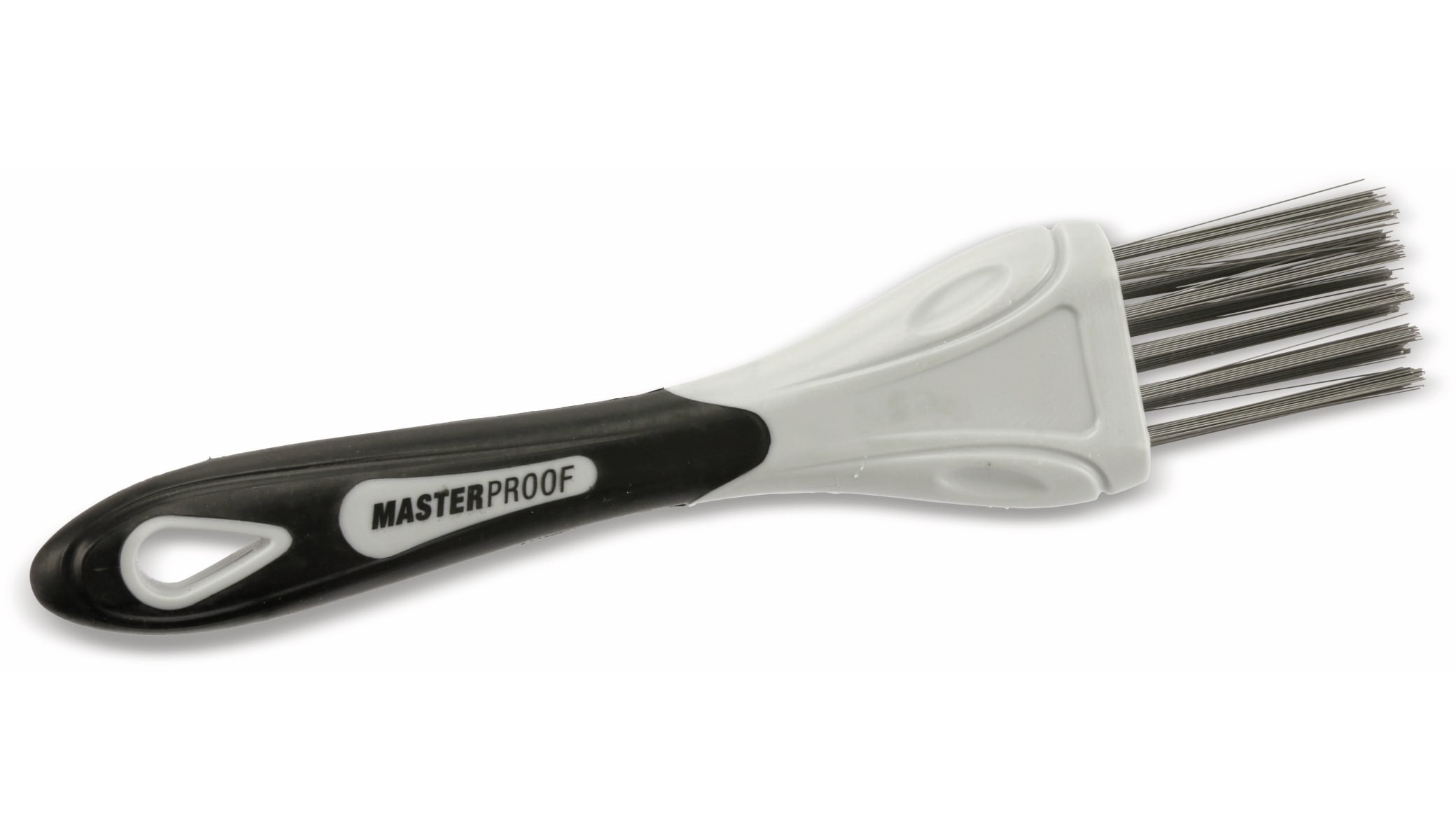 MASTERPROOF Drahtbürste, 2-reihig, Karbonstahl MASTERPROOF Drahtbürste, 2-reihig, Karbonstahl