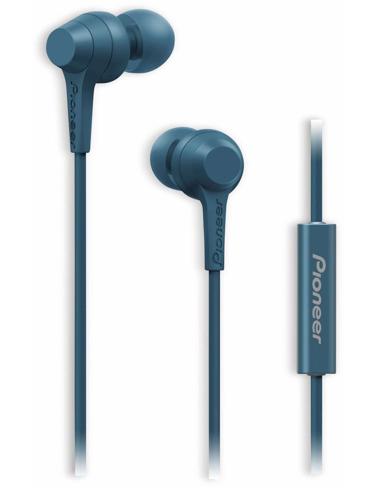 Pioneer In-Ear-Ohrhörer SE-C1T, blau, Mikrofon