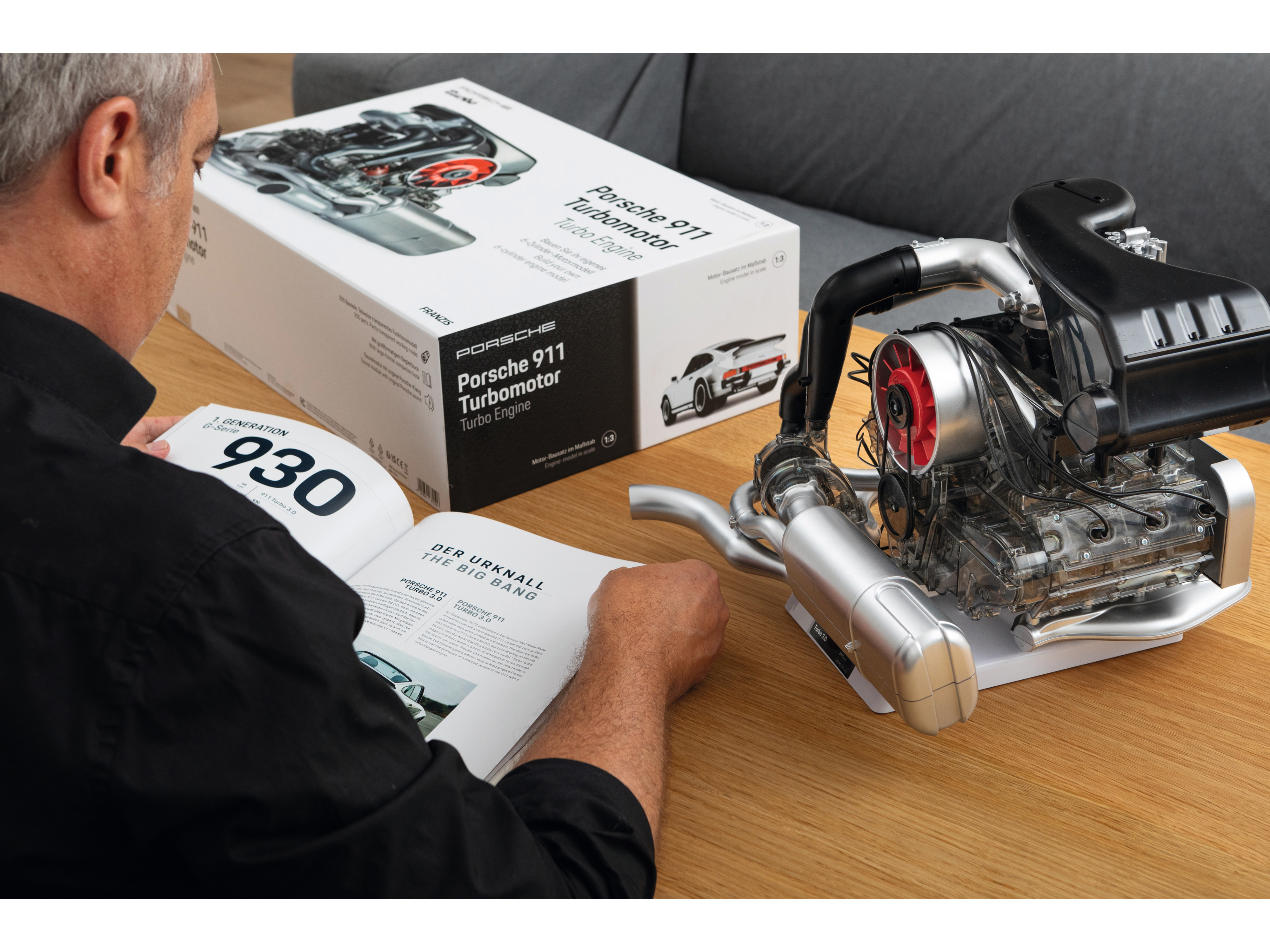 FRANZIS Porsche 911 Turbo Motorbausatz