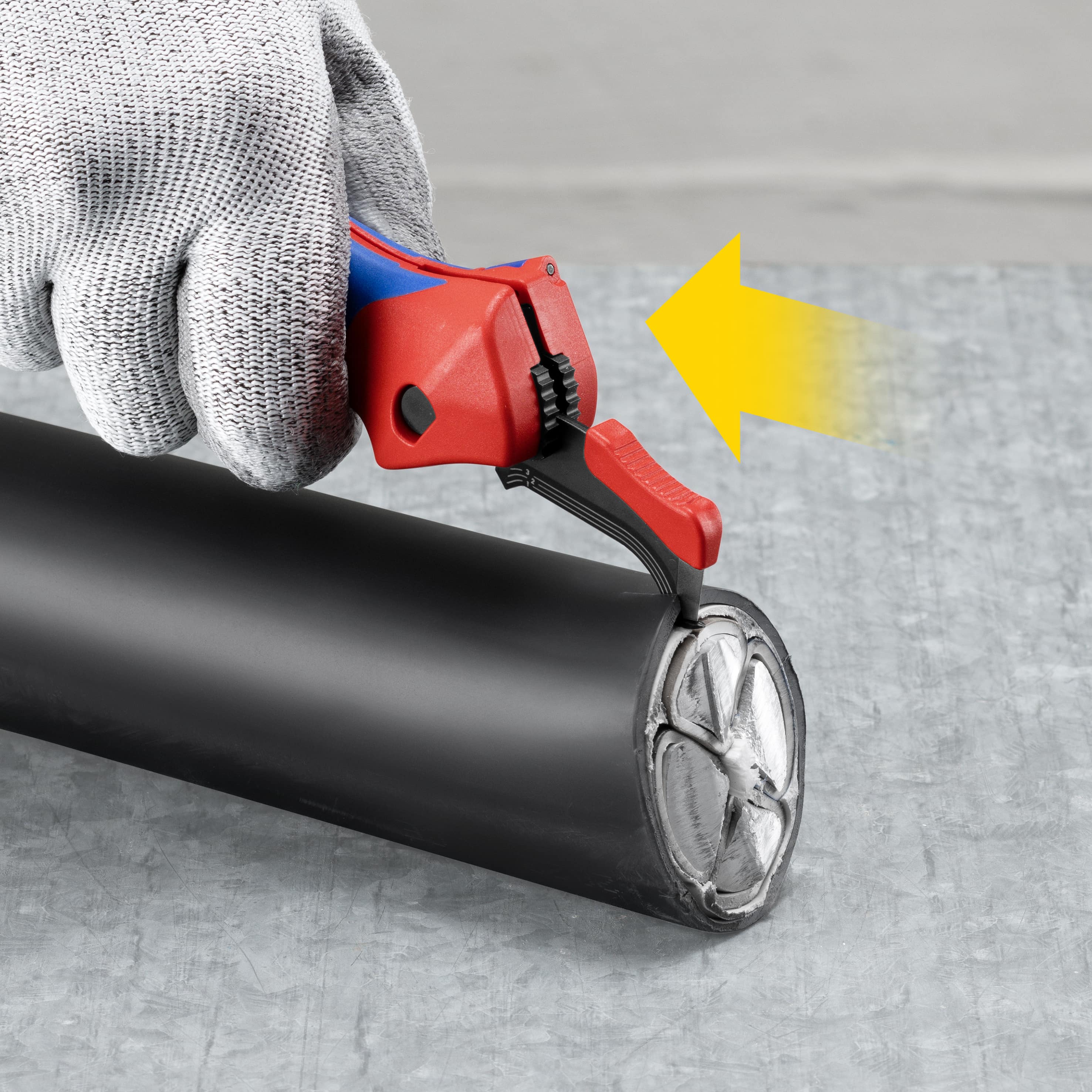 KNIPEX Abmantelungsmesser, 16 50 145 SB