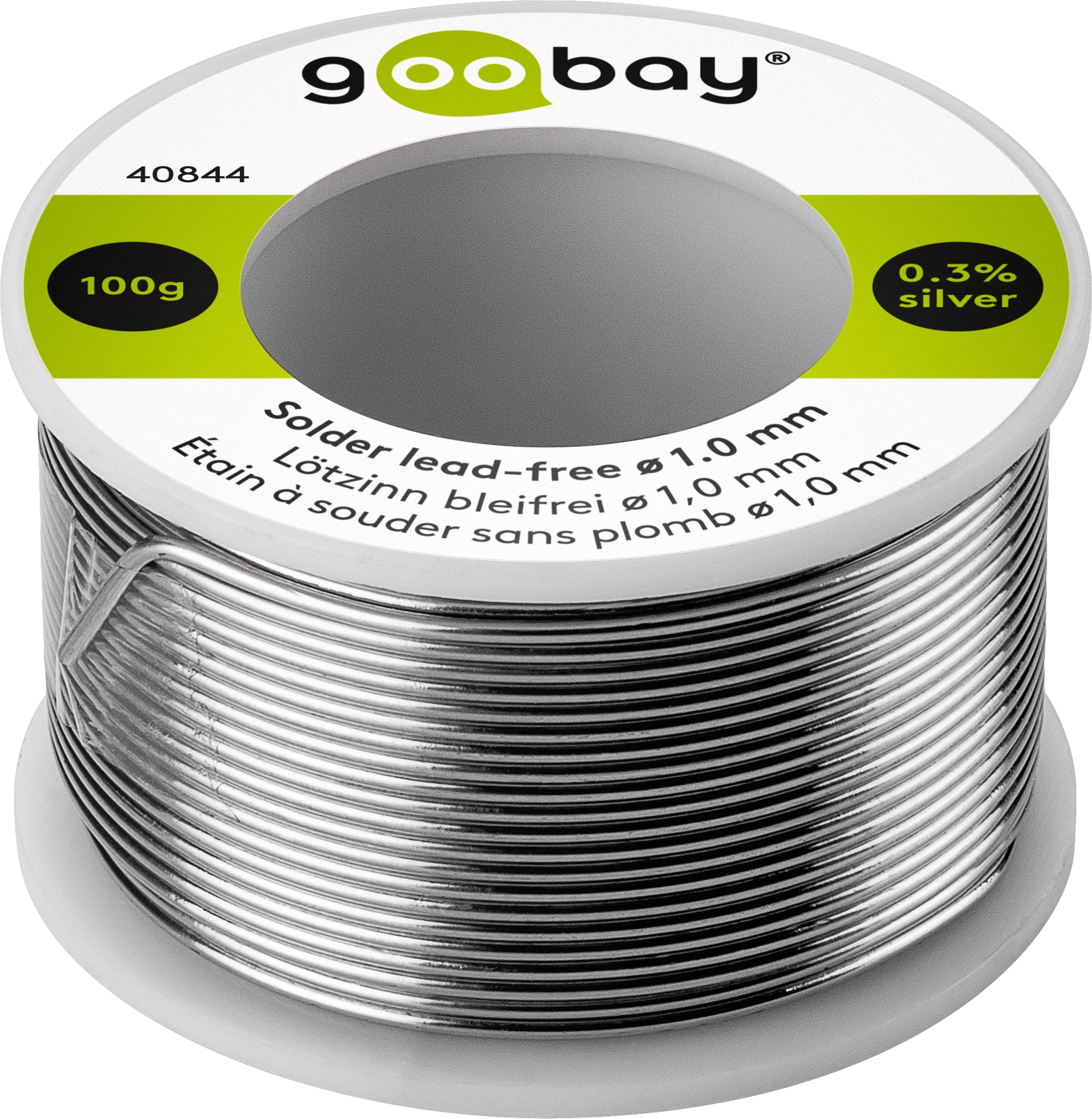 GOOBAY Lötzinn Essential, 100 g, Ø 1,0 mm