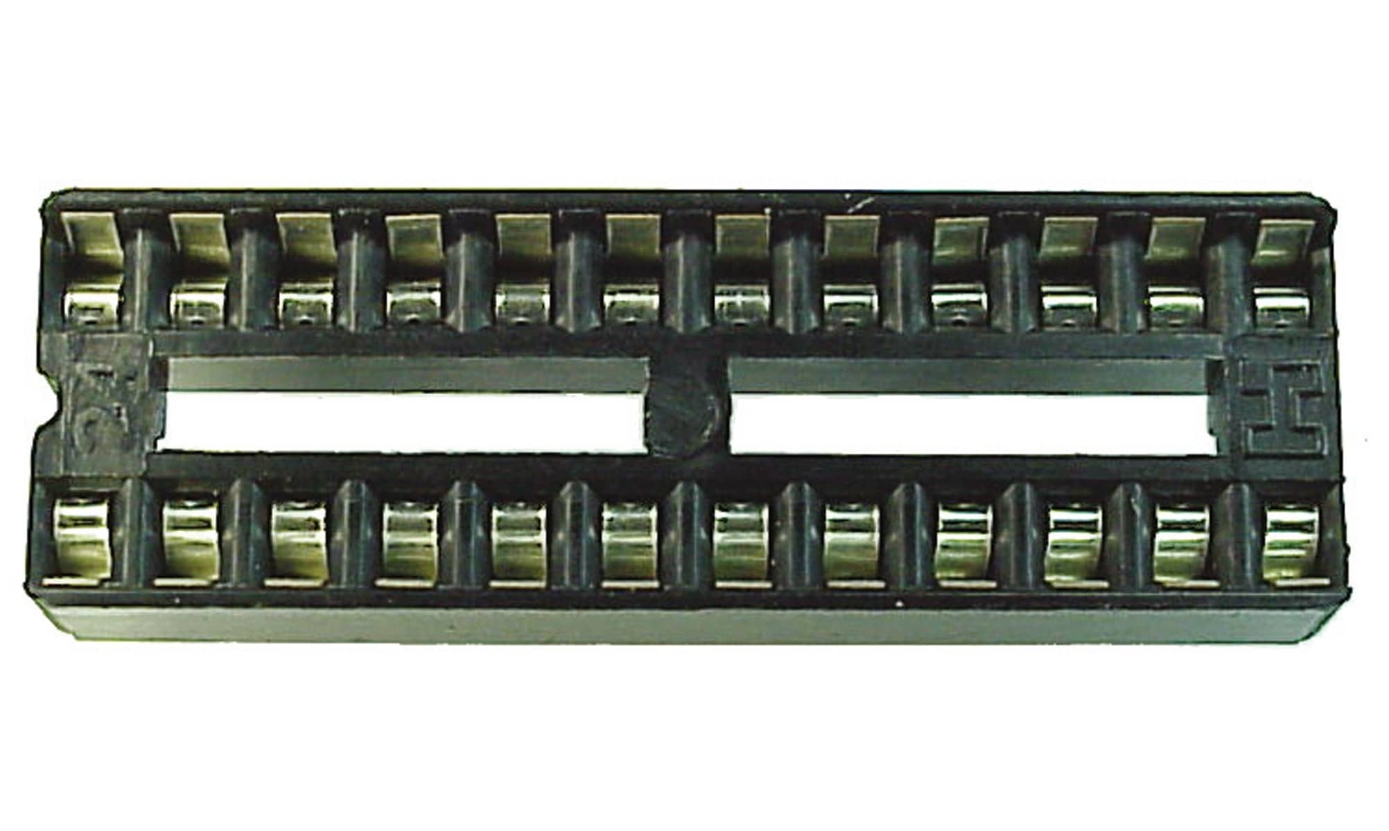 CONNFLY ELECTRONIC IC-Fassung, 24-polig, Abstand 7,62 mm CONNFLY ELECTRONIC IC-Fassung, 24-polig, Abstand 7,62 mm