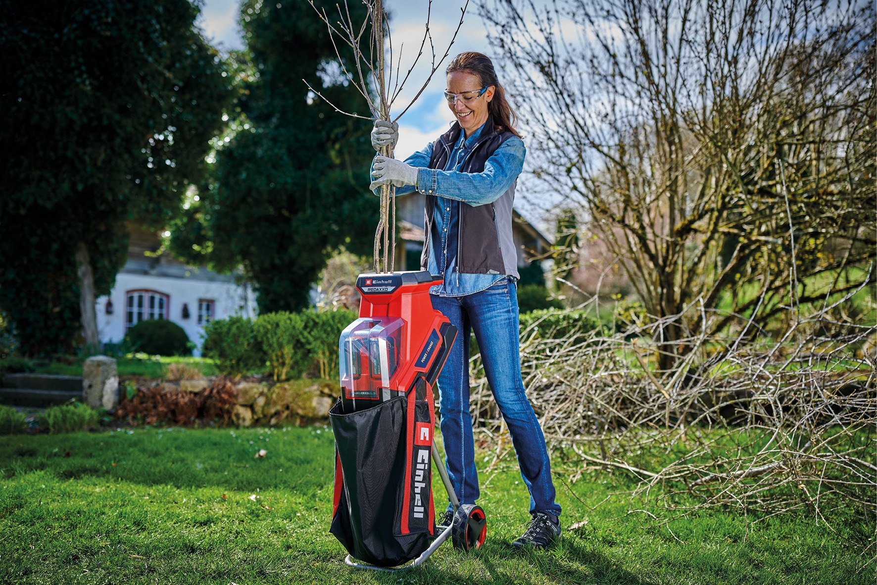 EINHELL Akku-Messerhäcksler REDAXXO 36/25 EINHELL Akku-Messerhäcksler REDAXXO 36/25