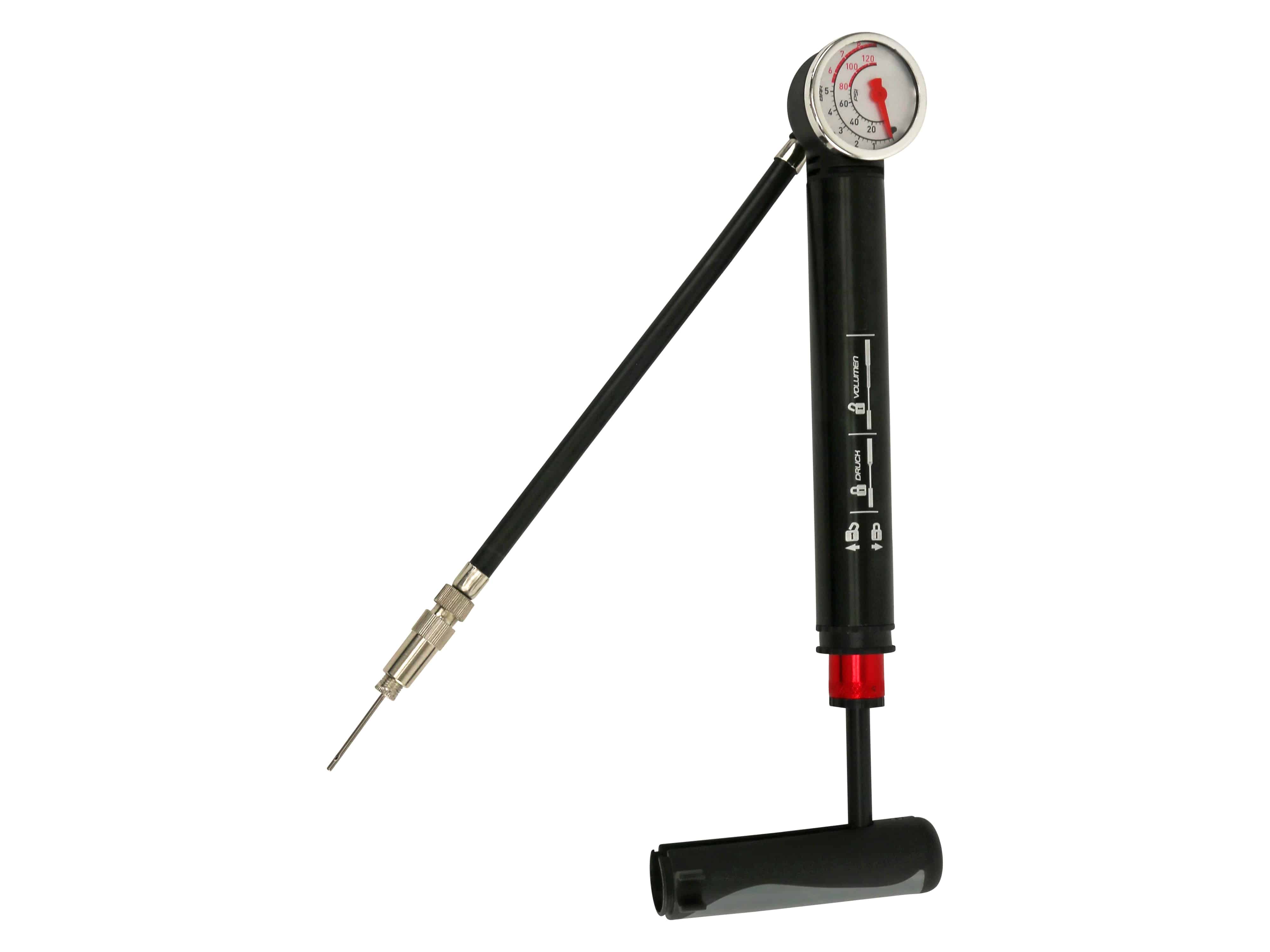 Mini Luftpumpe, 8 bar, 120 PSI, Universaler Ventiladapter