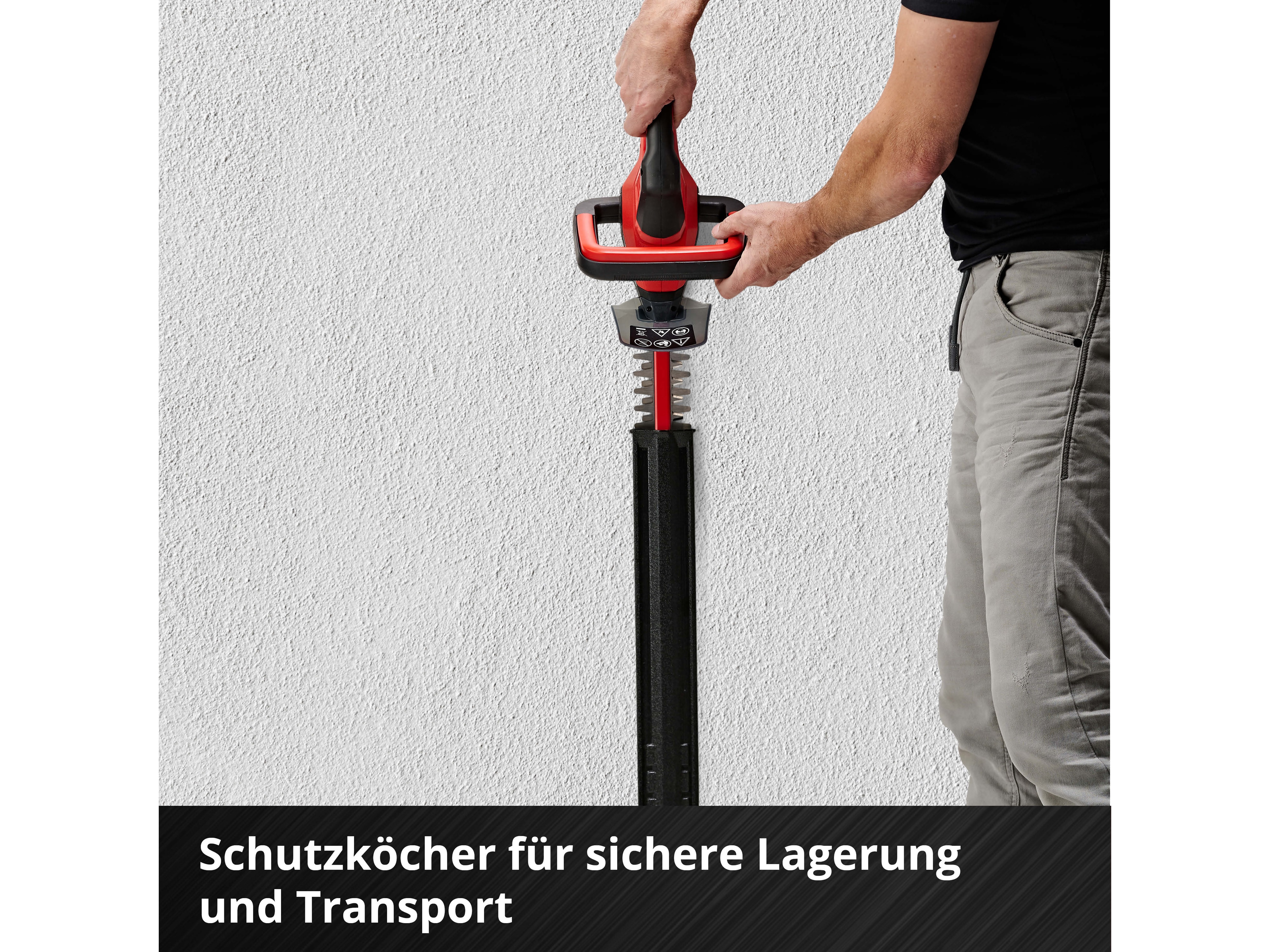 EINHELL Akku-Heckenschere GC-CH 18/40 Li, Solo