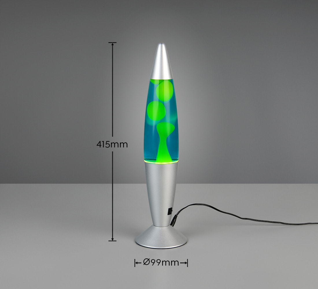 REALITY LED-Lava-Tischleuchte Vesuv, R50079116, 28W, 260lm, 3000K REALITY LED-Lava-Tischleuchte Vesuv, R50079116, 28W, 260lm, 3000K