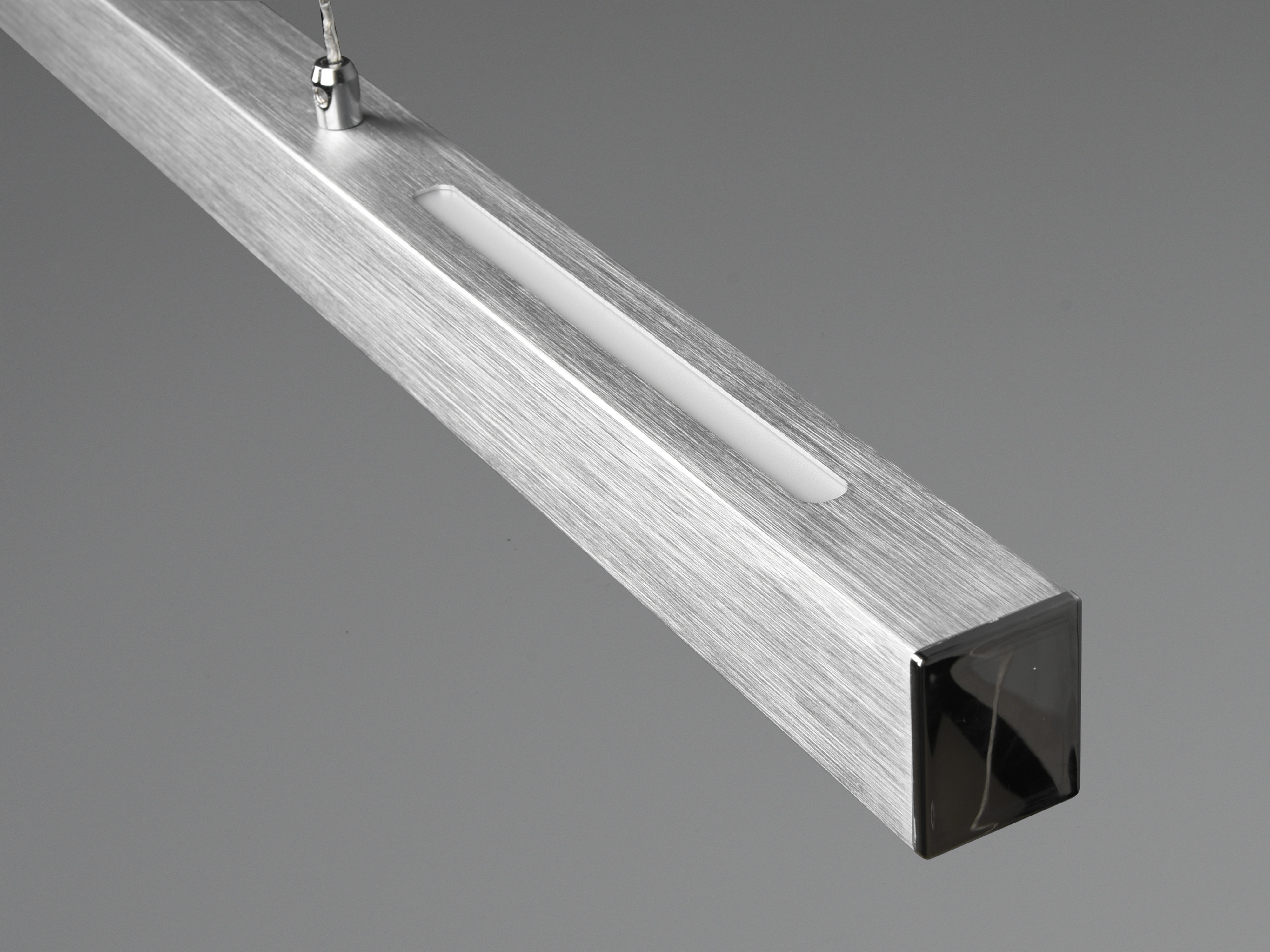 REALITY LED-Pendelleuchte Paros R32043105 Aluminium, 1 x LED 22 W, 2500 lm, 2 x 5 W, 2 x 600 lm