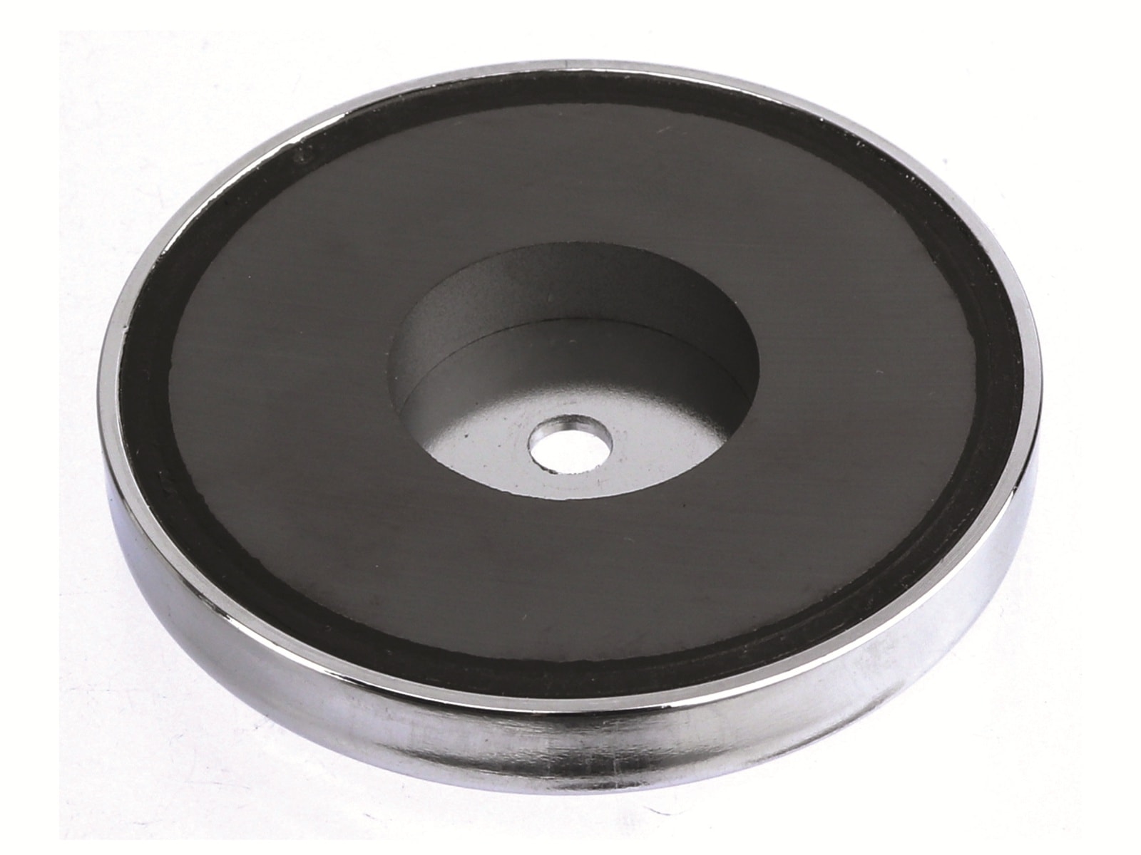 Magnet mit Bohrung, 82x12 mm