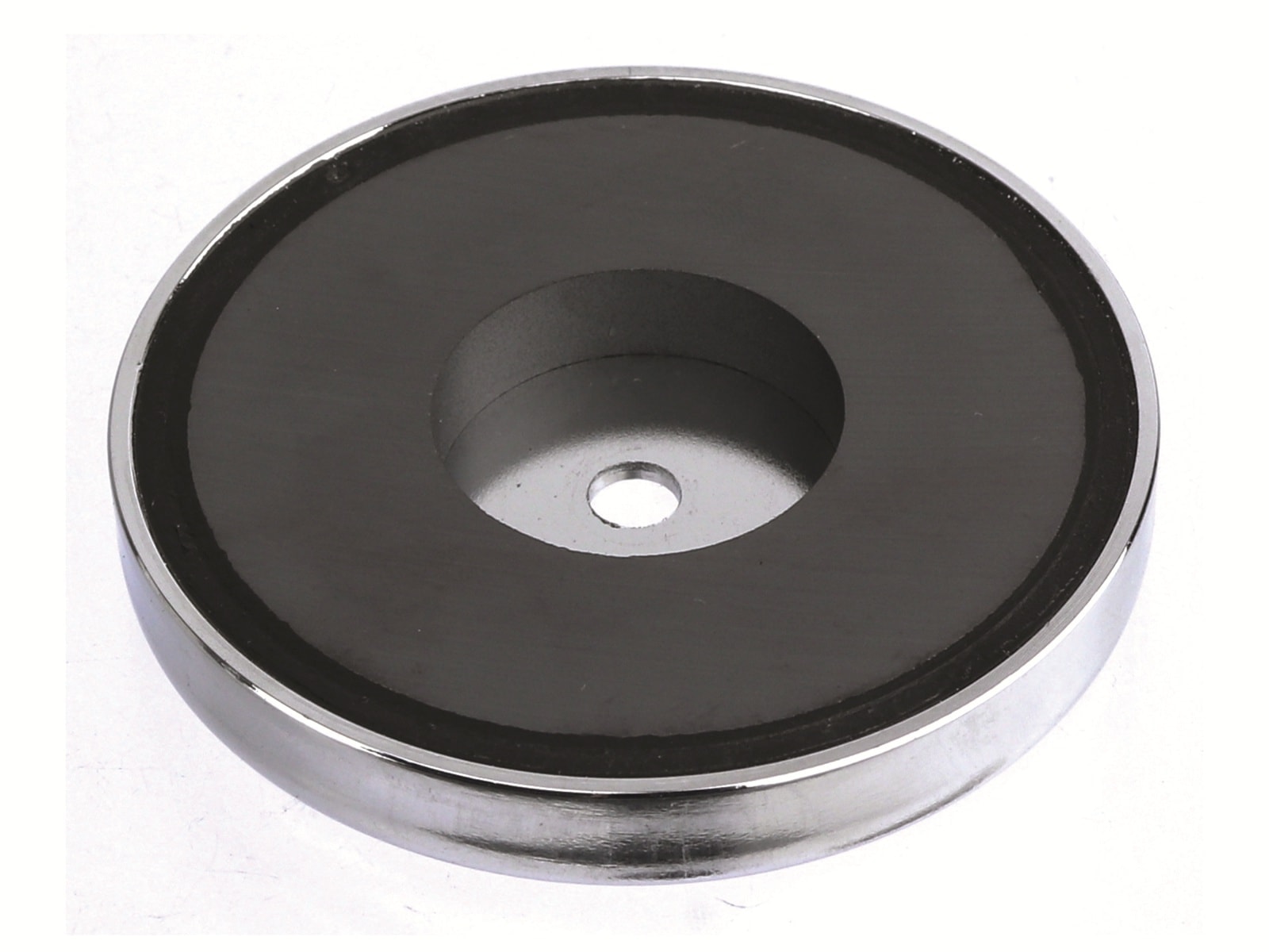 Magnet mit Bohrung, 82x12 mm