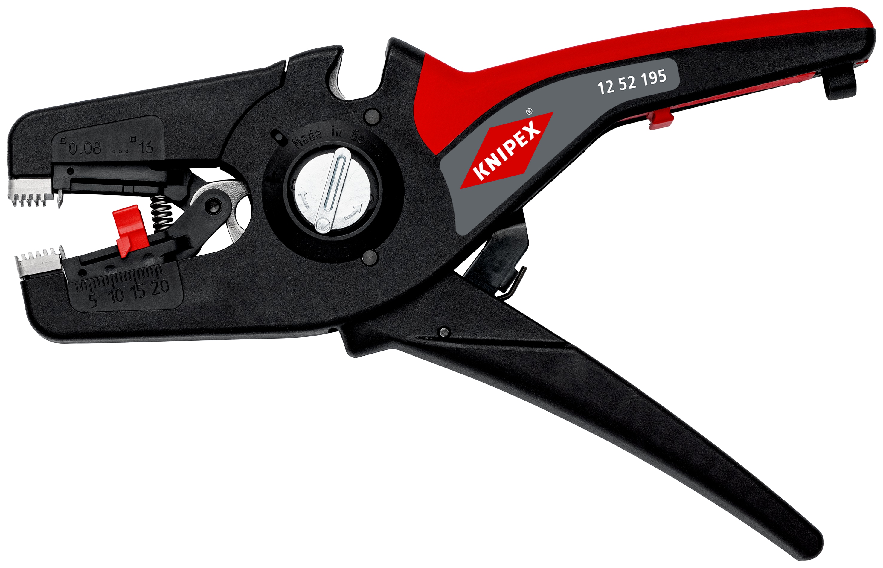 KNIPEX Automatische Abisolierzange PreciStrip16, 12 52 195 SB KNIPEX Automatische Abisolierzange PreciStrip16, 12 52 195 SB