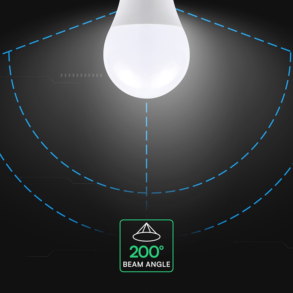 V-TAC LED-Lampe VT-2142576, EEK: F, 17W, 1710lm, 4000K, E27, A60, 200°