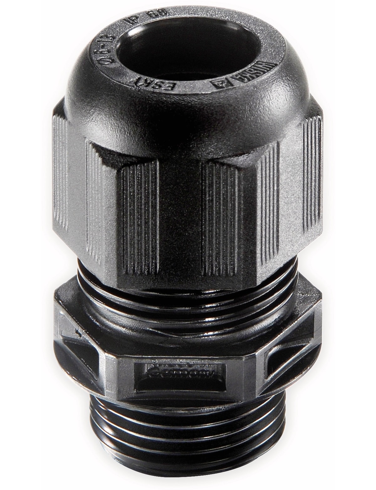 WISKA Kabelverschraubung, 10066122, ESKV 20, M 20x1,5, metrisch, Schwarz WISKA Kabelverschraubung, 10066122, ESKV 20, M 20x1,5, metrisch, Schwarz