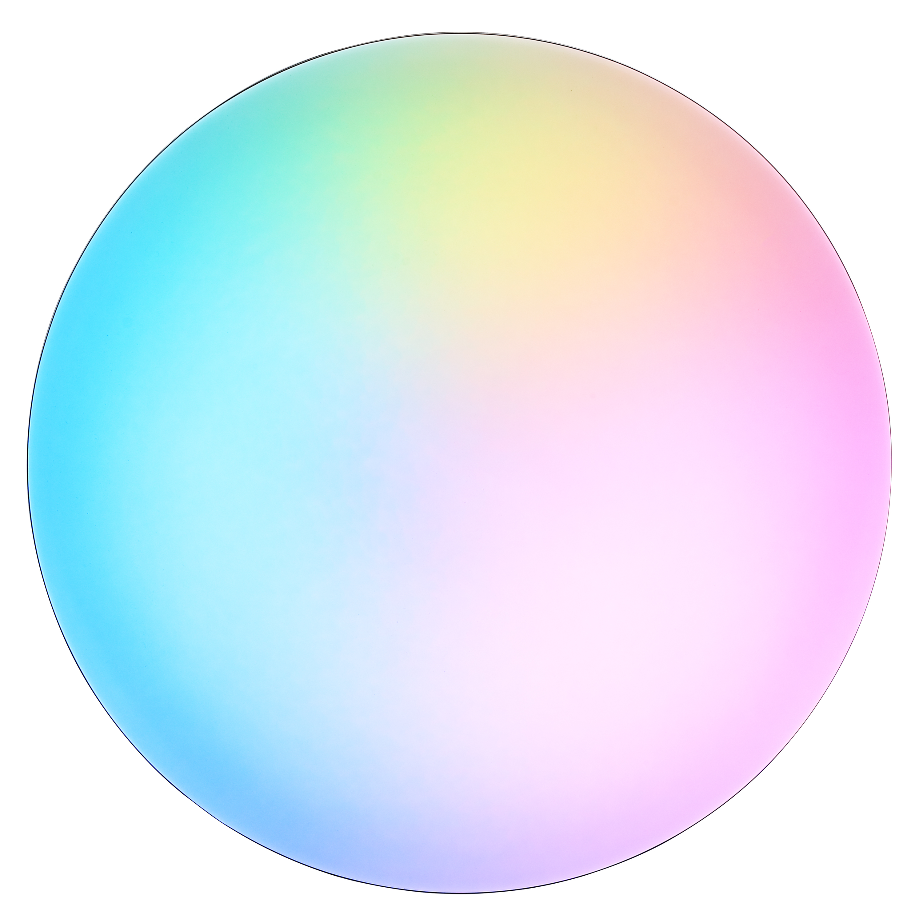 LED-Deckenleuchte BRILLIANT, Ø 39 cm, 20W, CCT, 2400lm, IP20, IC-RGB, mit Fernbedienung, weiß/schwarz