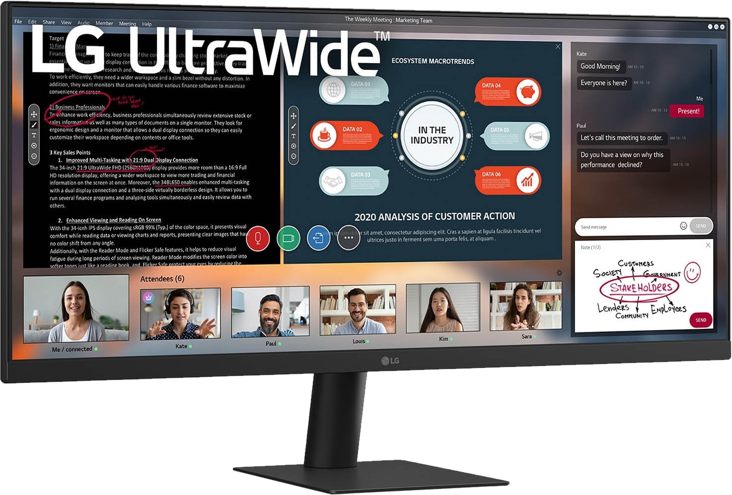 LG Monitor U511A-B, 73,7 cm (29"), WFHD LCD LG Monitor U511A-B, 73,7 cm (29"), WFHD LCD