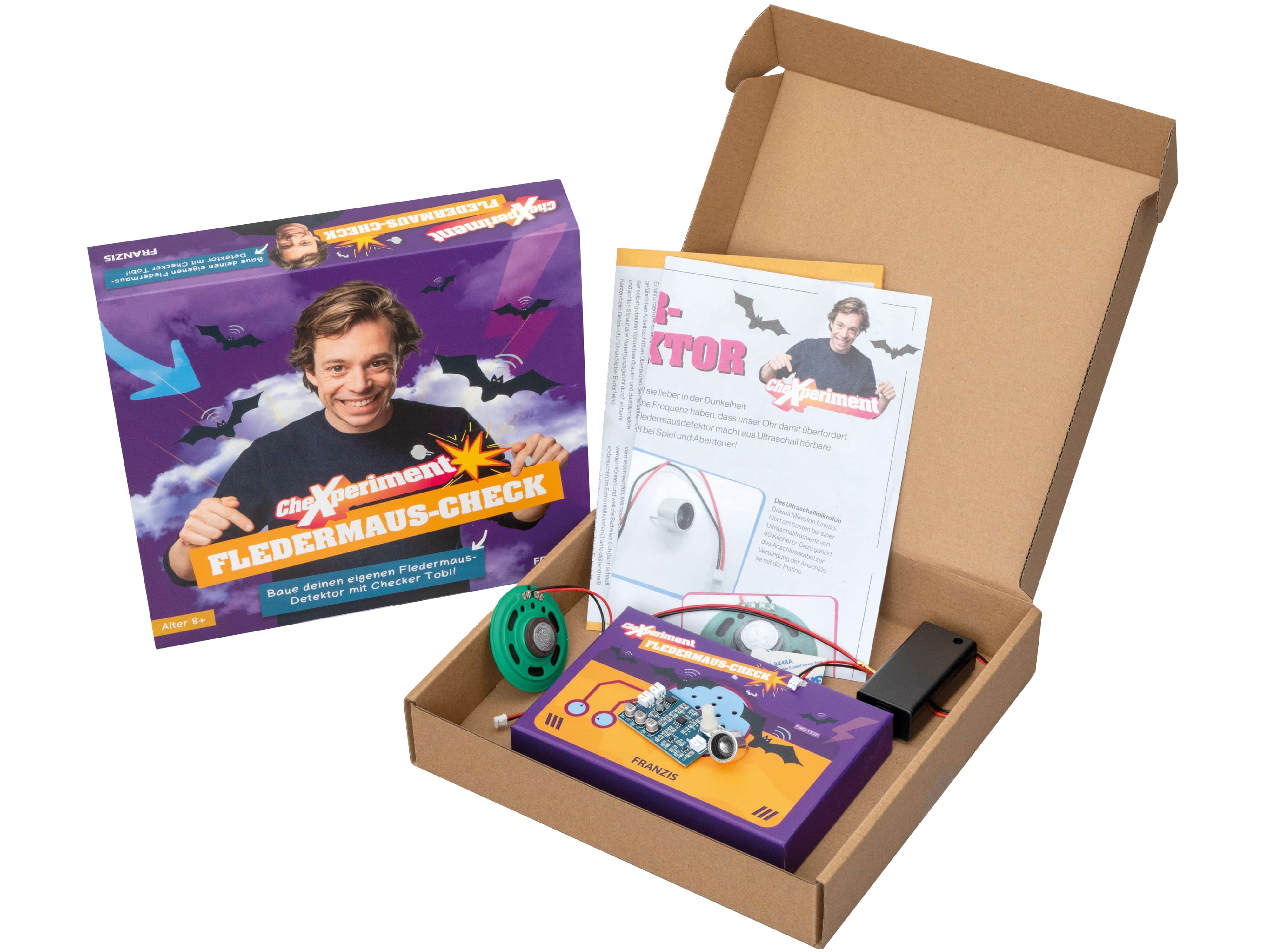 FRANZIS CheXperiment Fledermaus-Check (Checker Tobi) 67248