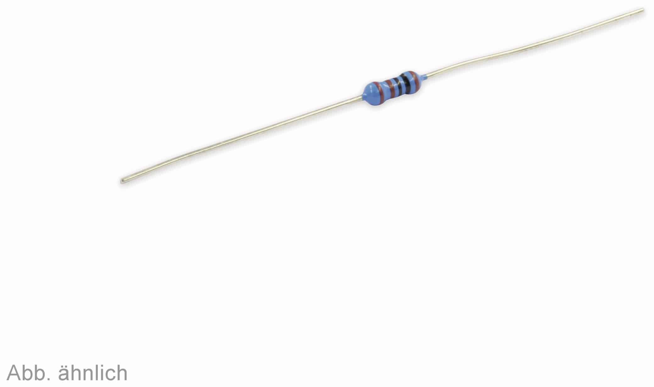 Metallfilm-Widerstände, 820 Ω, 0,25 W, 100 Stück