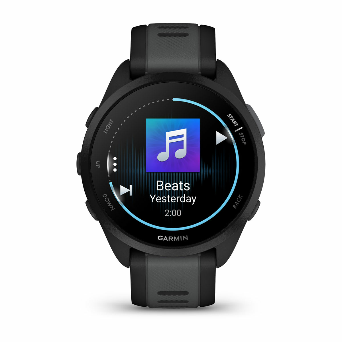 GARMIN Smartwatch Forerunner 165 Music grau