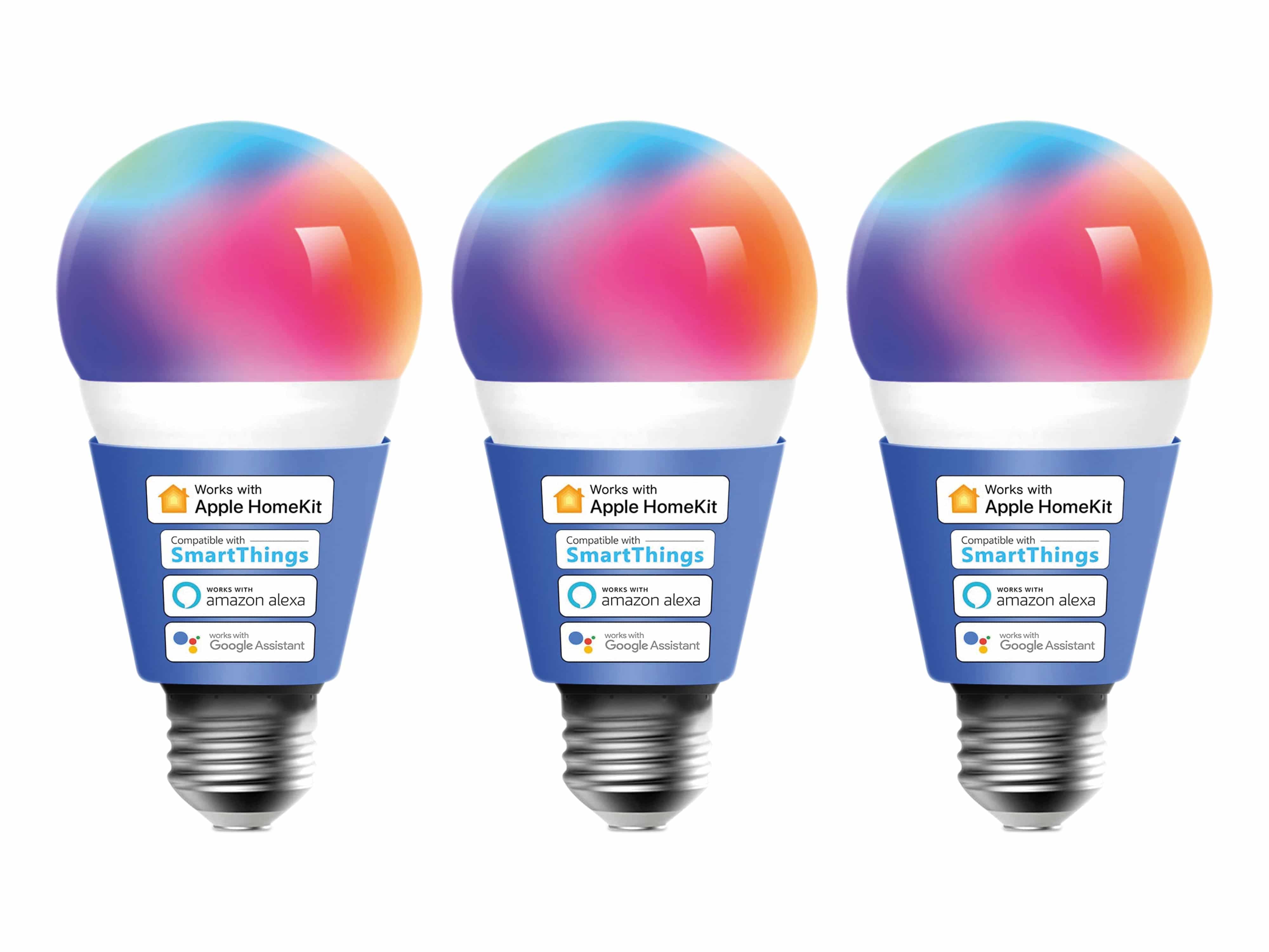 MEROSS WLAN LED-Lampe, MSL120, 3 Stück