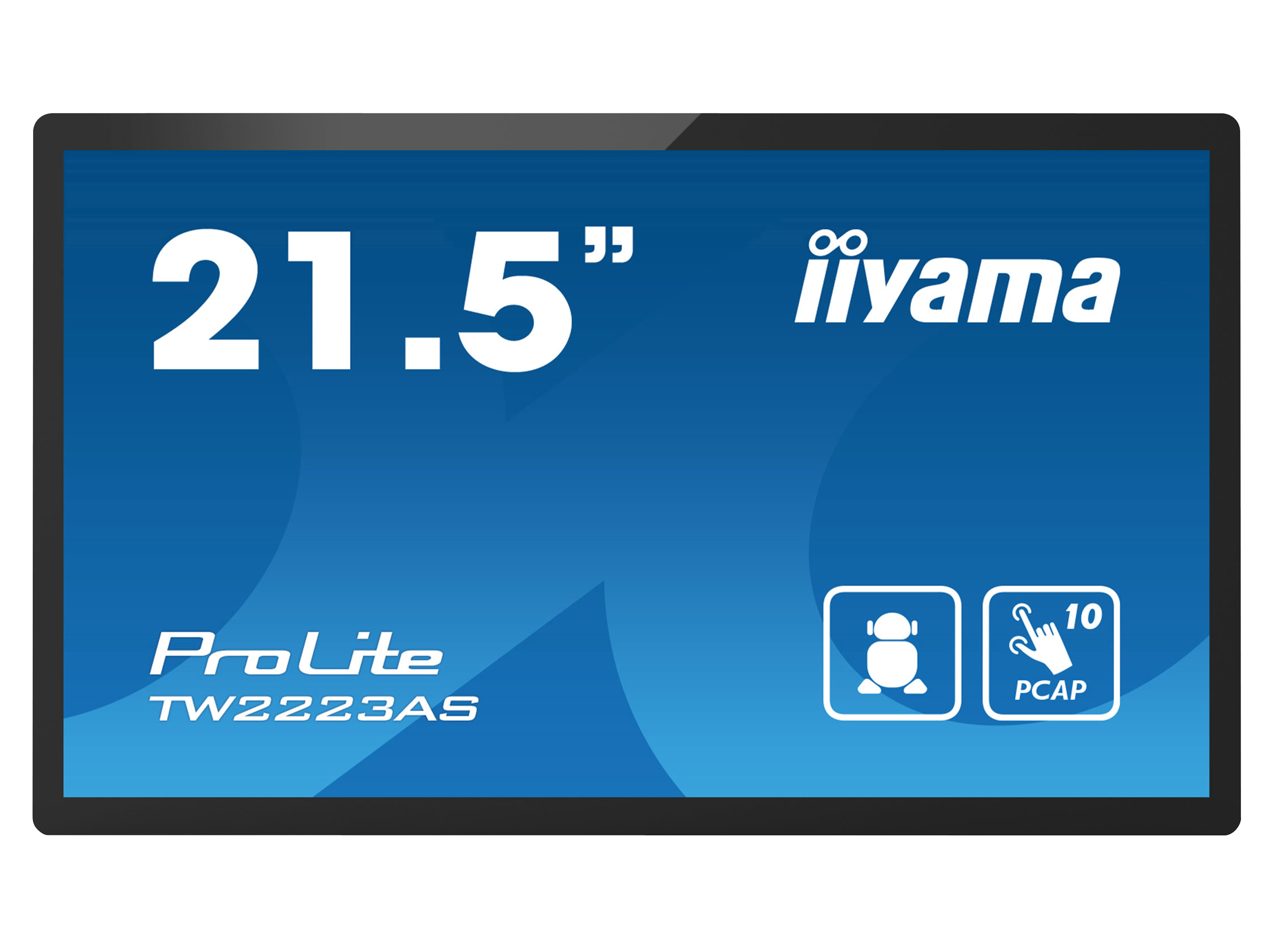 IIYAMA Monitor TW2223AS-B1 55cm (21,5") Touch