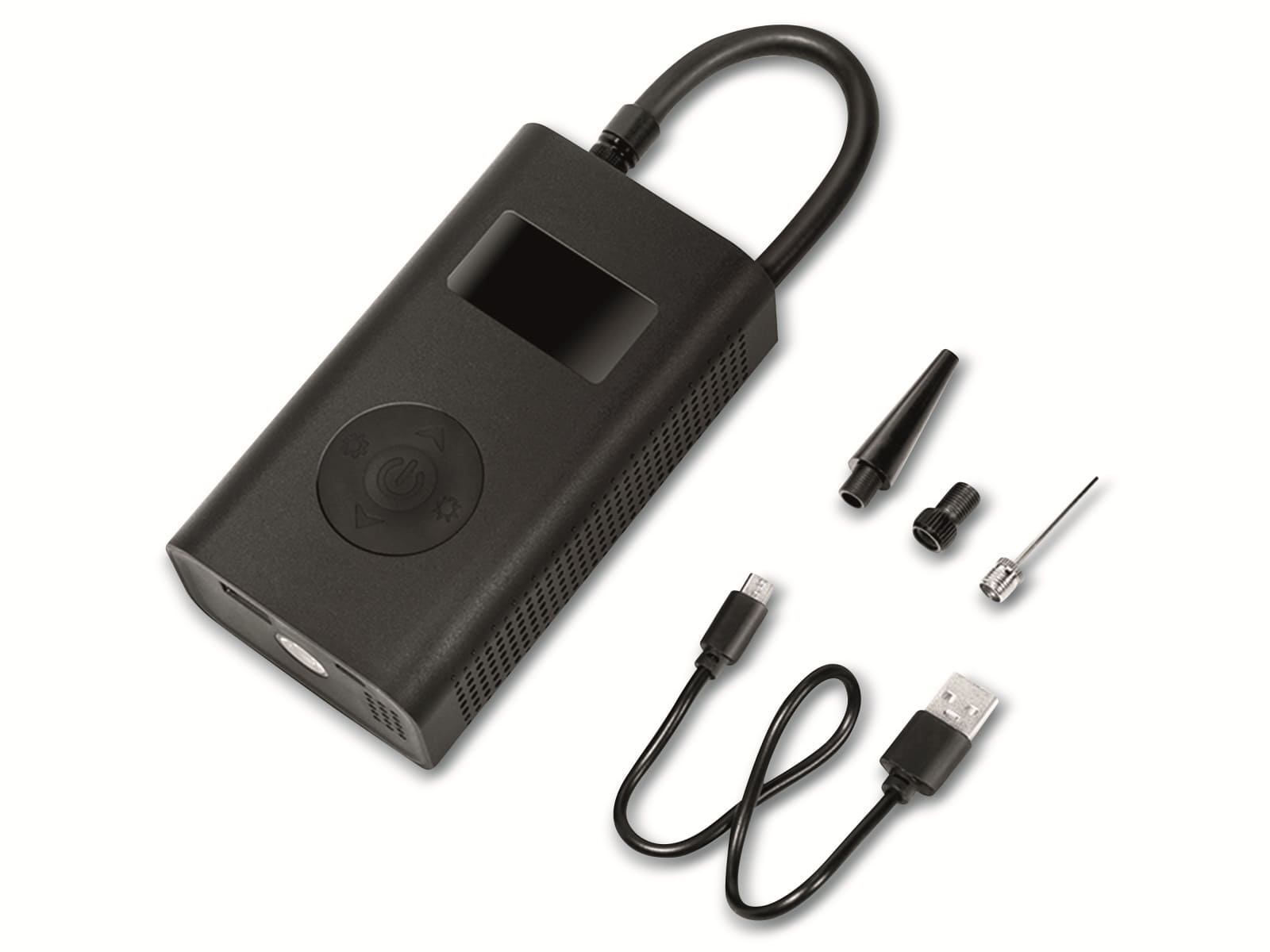 LOGILINK Luftkompressor PA0265, 10 bar, Akku, LED-Taschenlampe, 1x USB-A LOGILINK Luftkompressor PA0265, 10 bar, Akku, LED-Taschenlampe, 1x USB-A