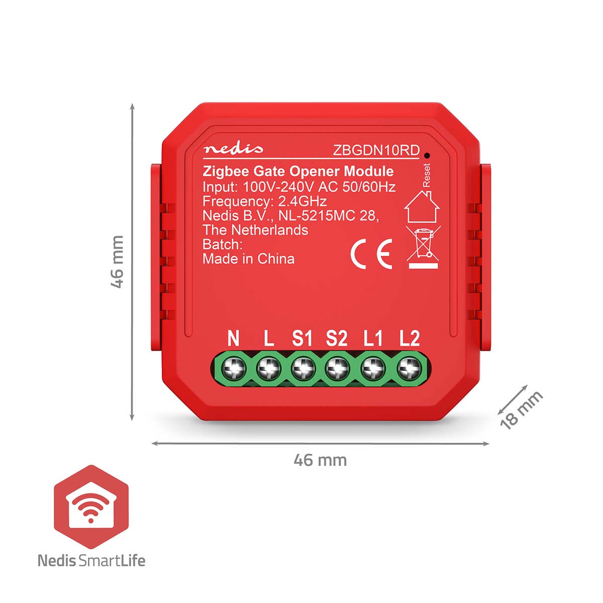 NEDIS Power Switch, Einbaumodul Garagenöffner
