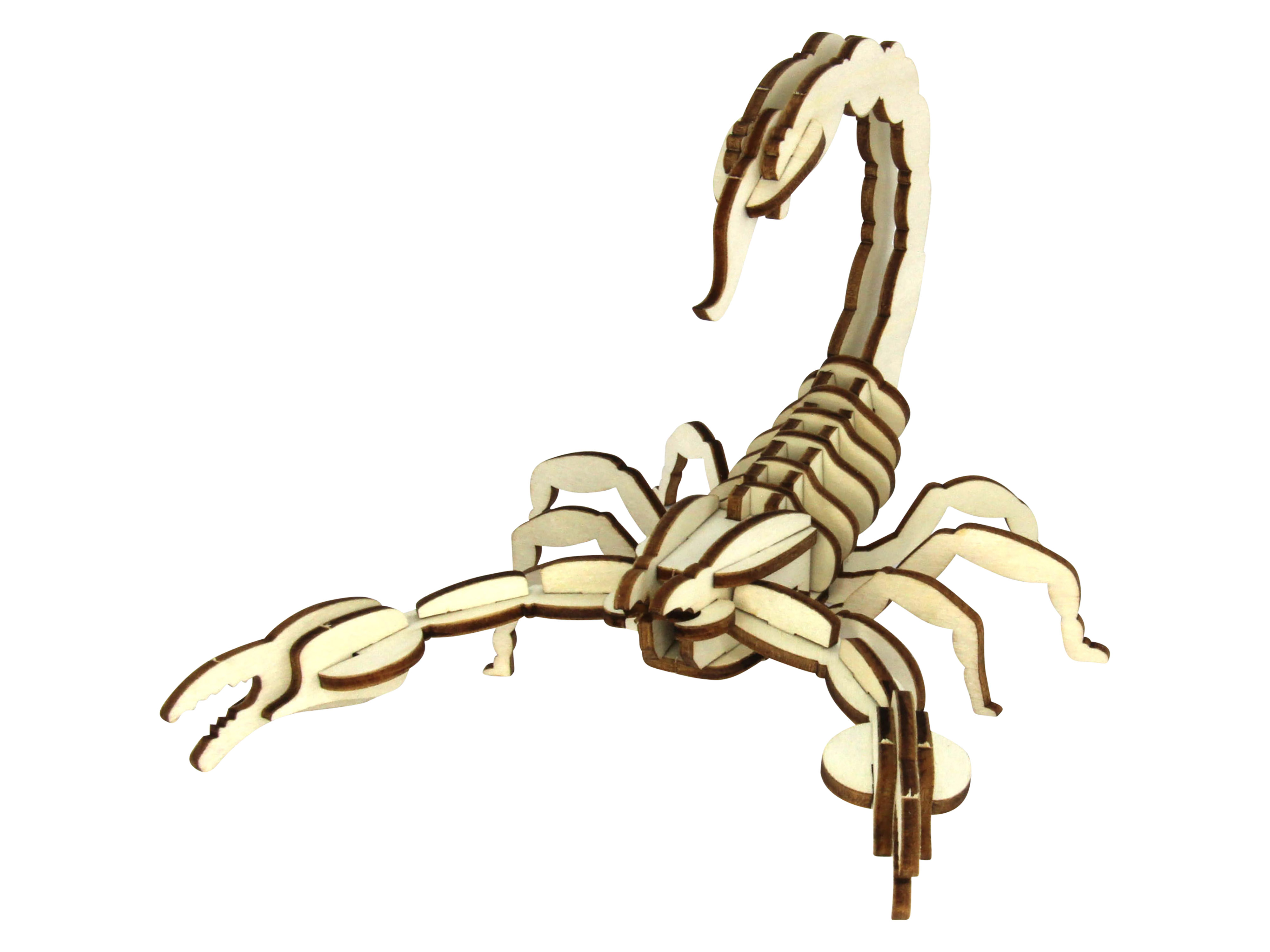 SOL-EXPERT 3D Holz Puzzle Skorpion