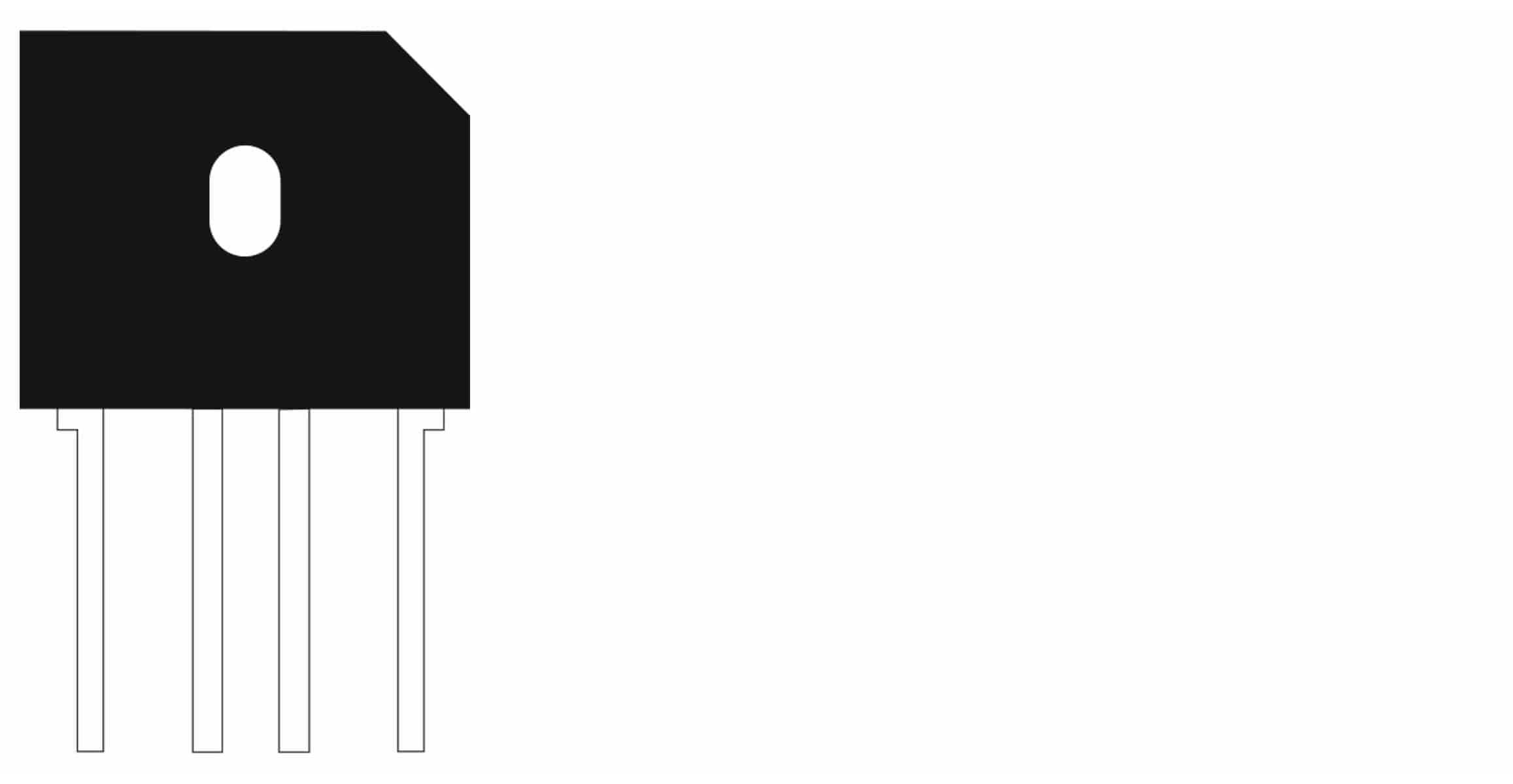 TAIWAN SEMICONDUCTOR Brückengleichrichter GBU606, 600 V / 6 A