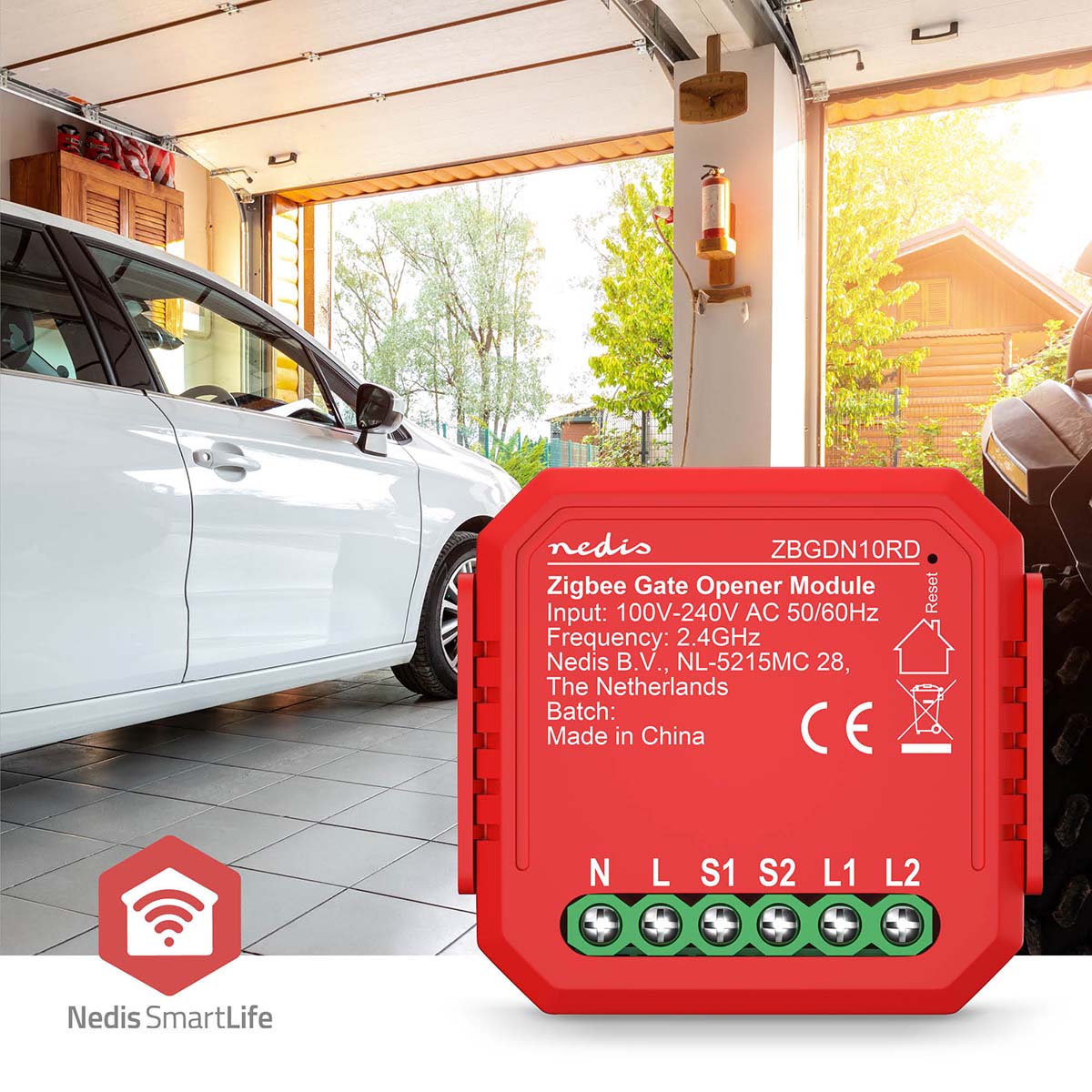NEDIS Power Switch, Einbaumodul Garagenöffner