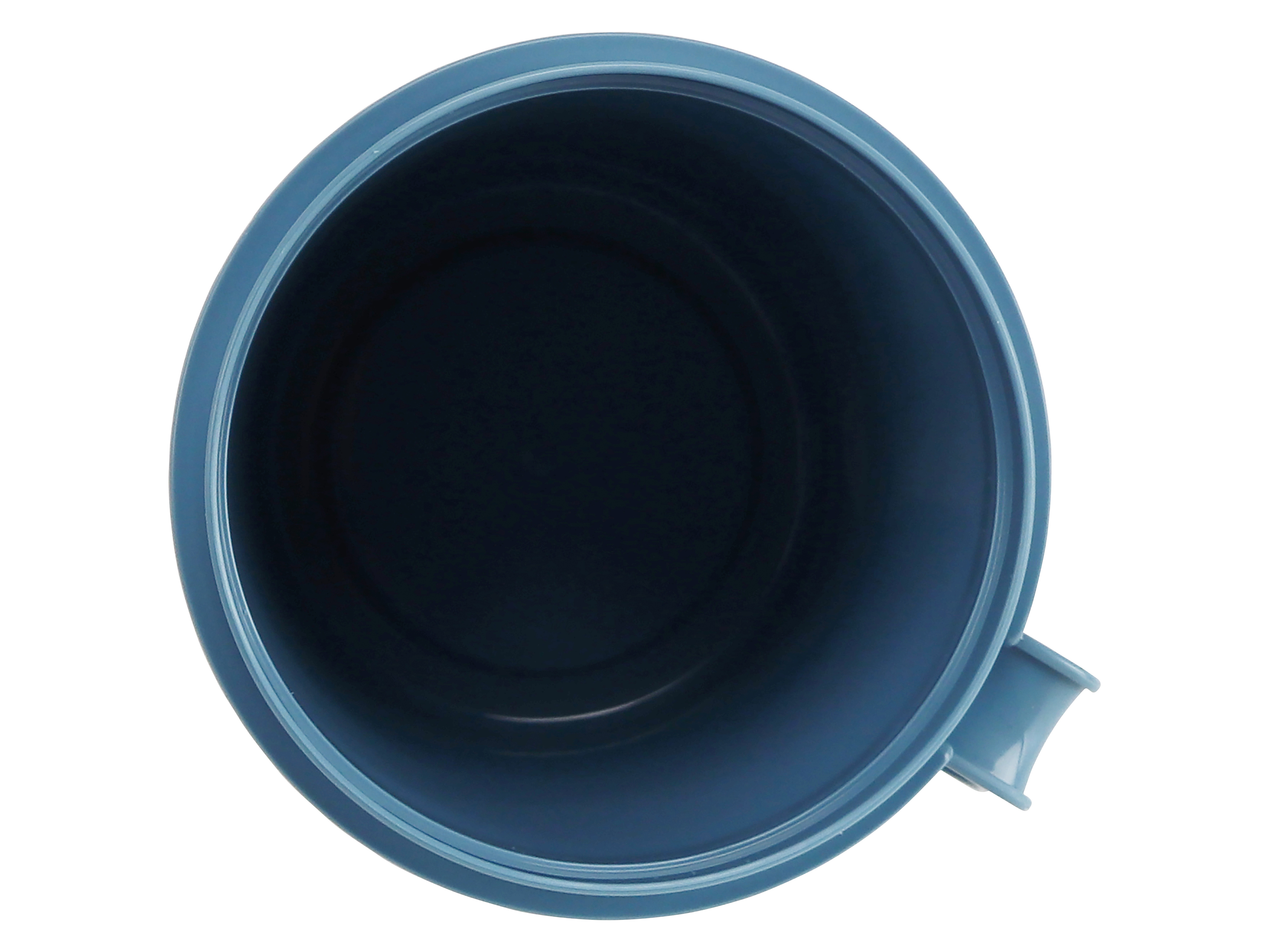 Aufbewahrungsbecher Tontarelli, 640 ml, mit Henkel, Blau